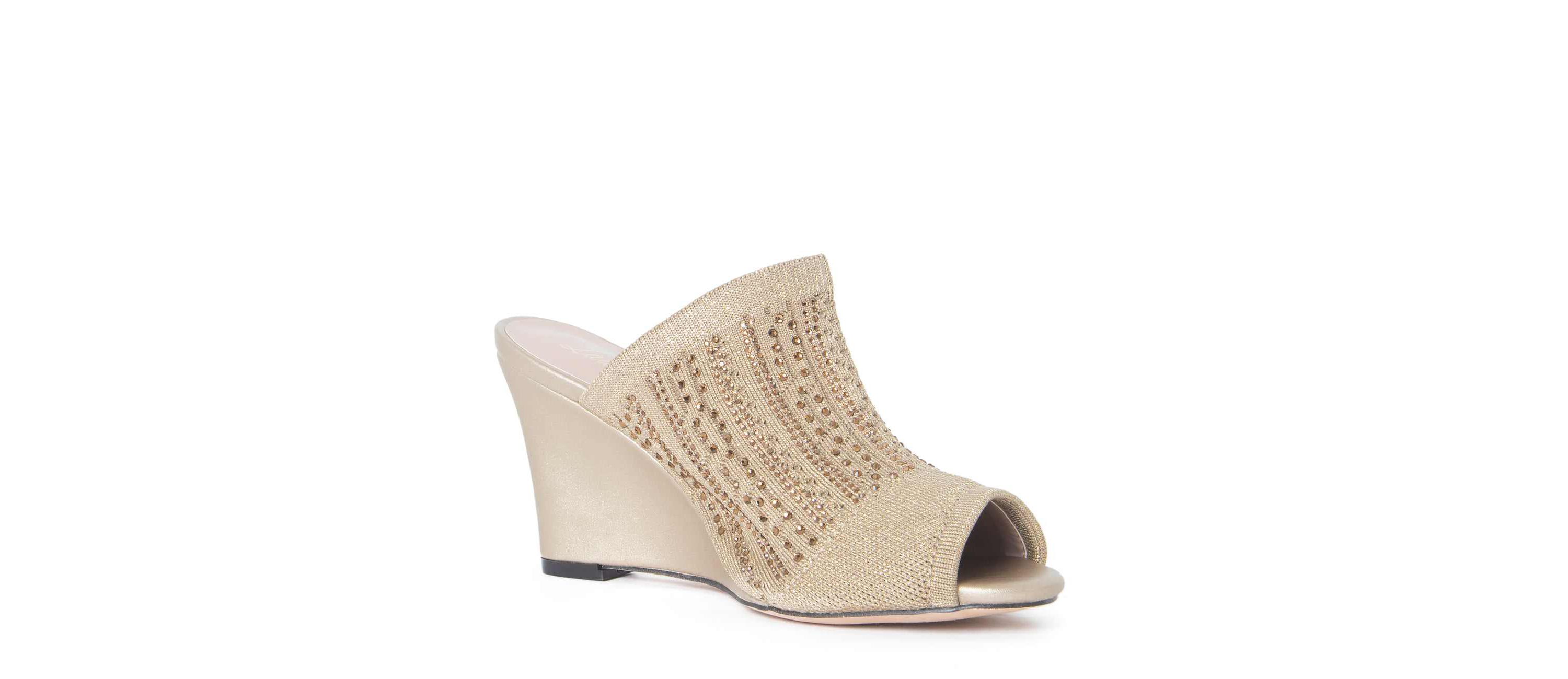 Martha Stretch Wedge Sandal