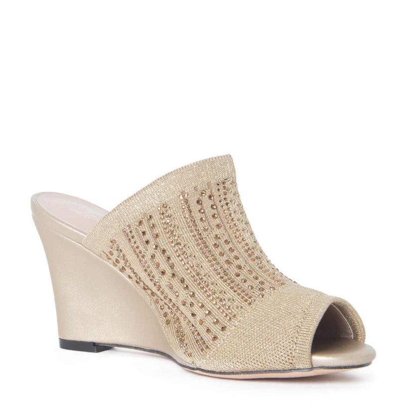Martha Stretch Wedge Sandal