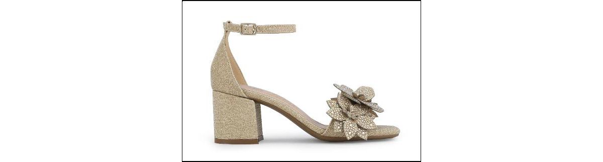 Flori Bow Block Heel