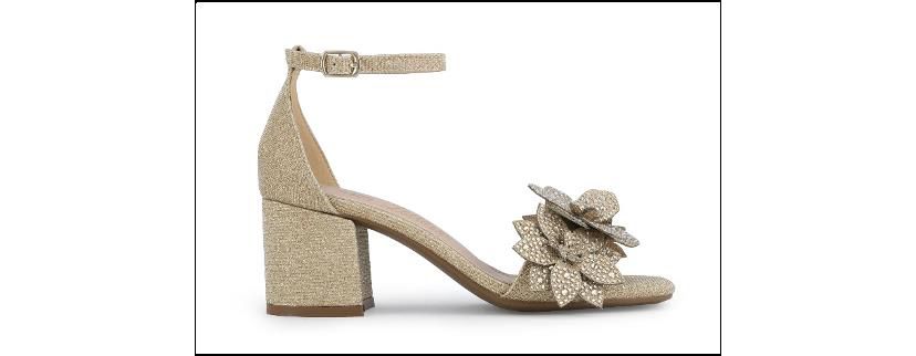 Flori Bow Block Heel