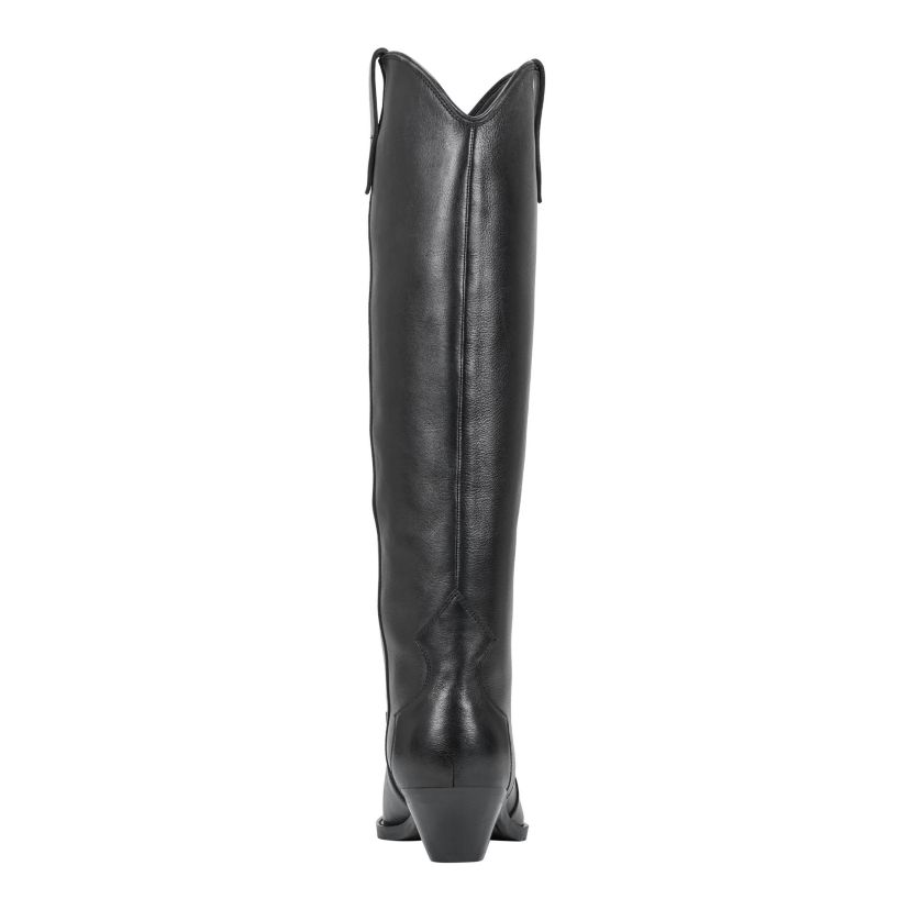 Ander Pointy Toe Block Heel Dress Boots