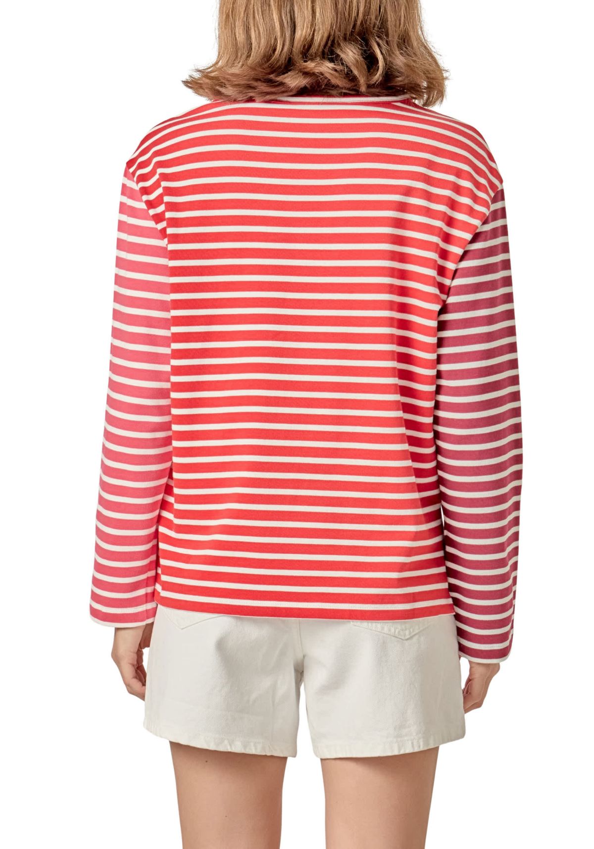 STRIPE COLOR BLOCK SHIRT