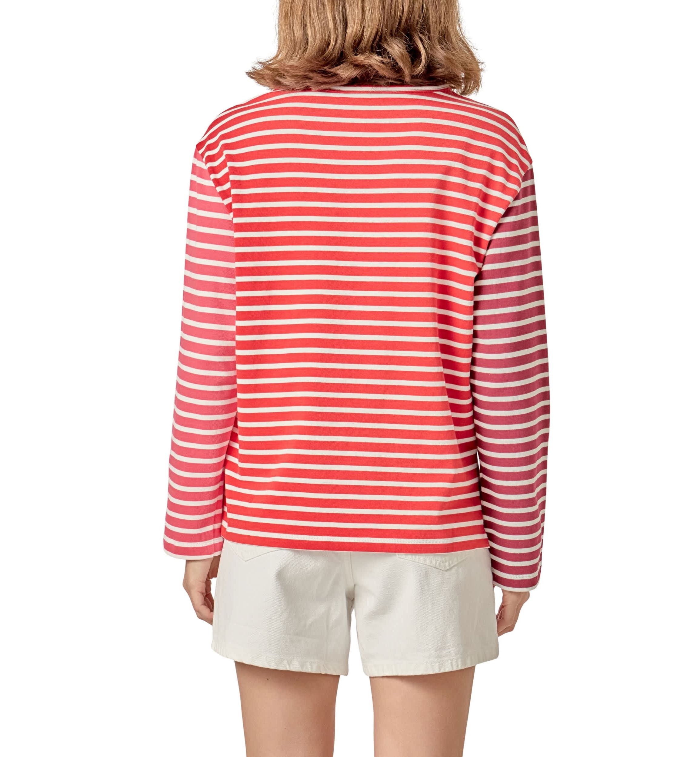 STRIPE COLOR BLOCK SHIRT