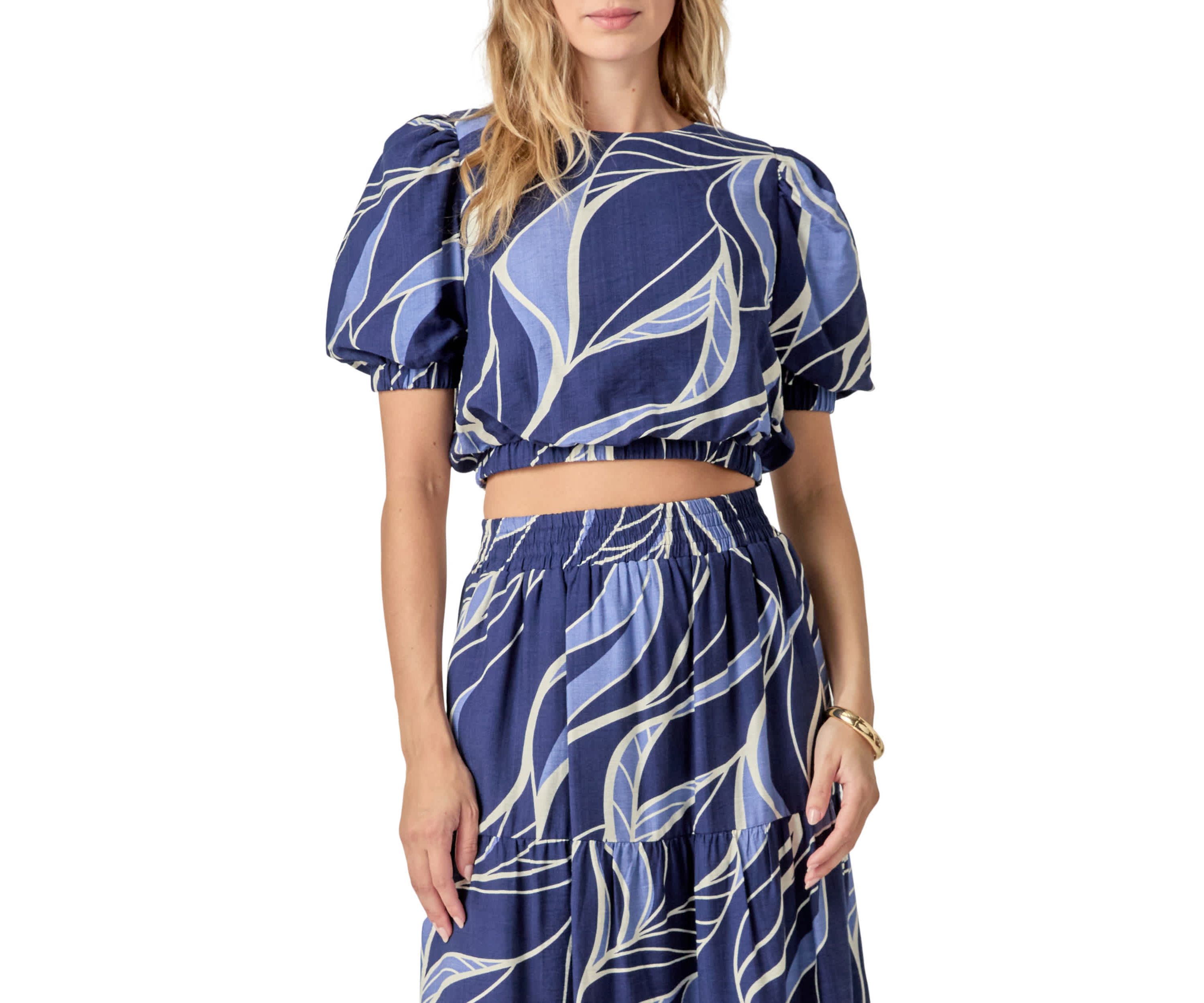 Printed elastic top