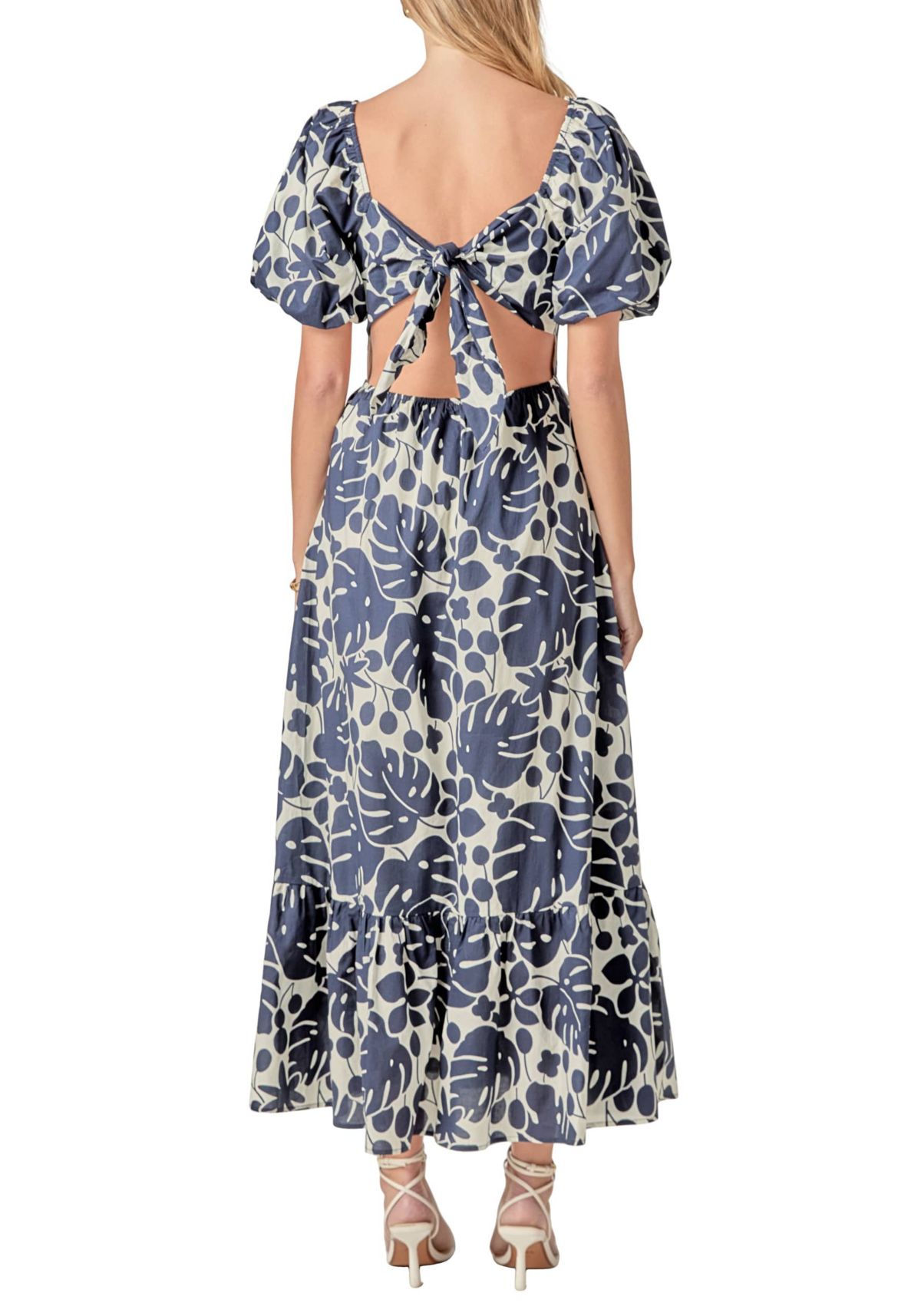 Floral Print Maxi Dress