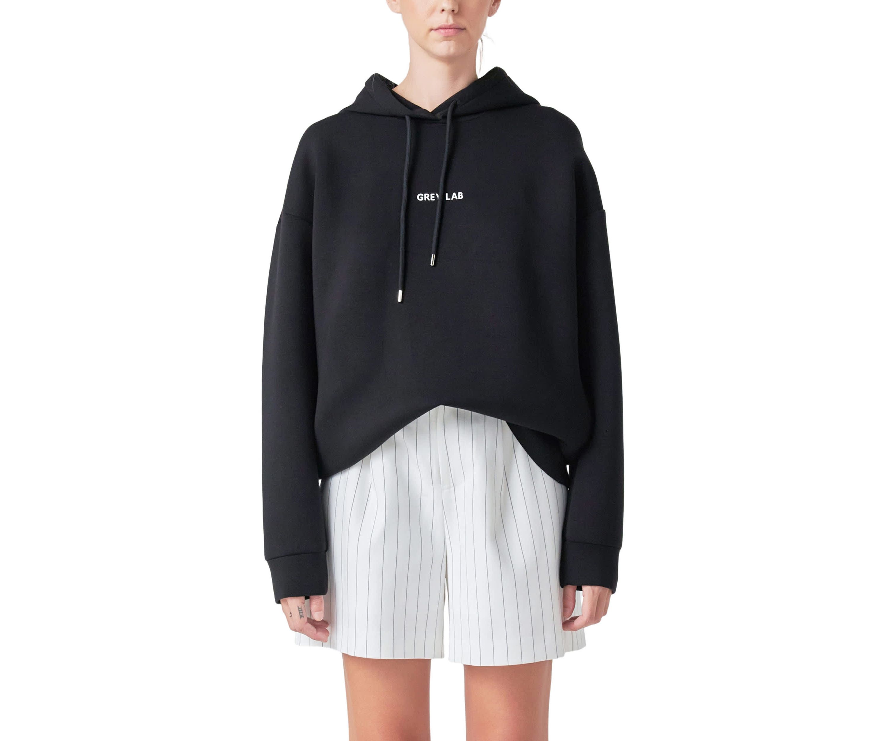 Grey Lab Hoodie