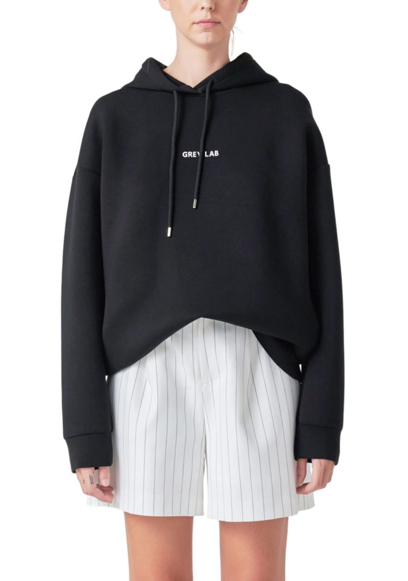 Grey Lab Hoodie