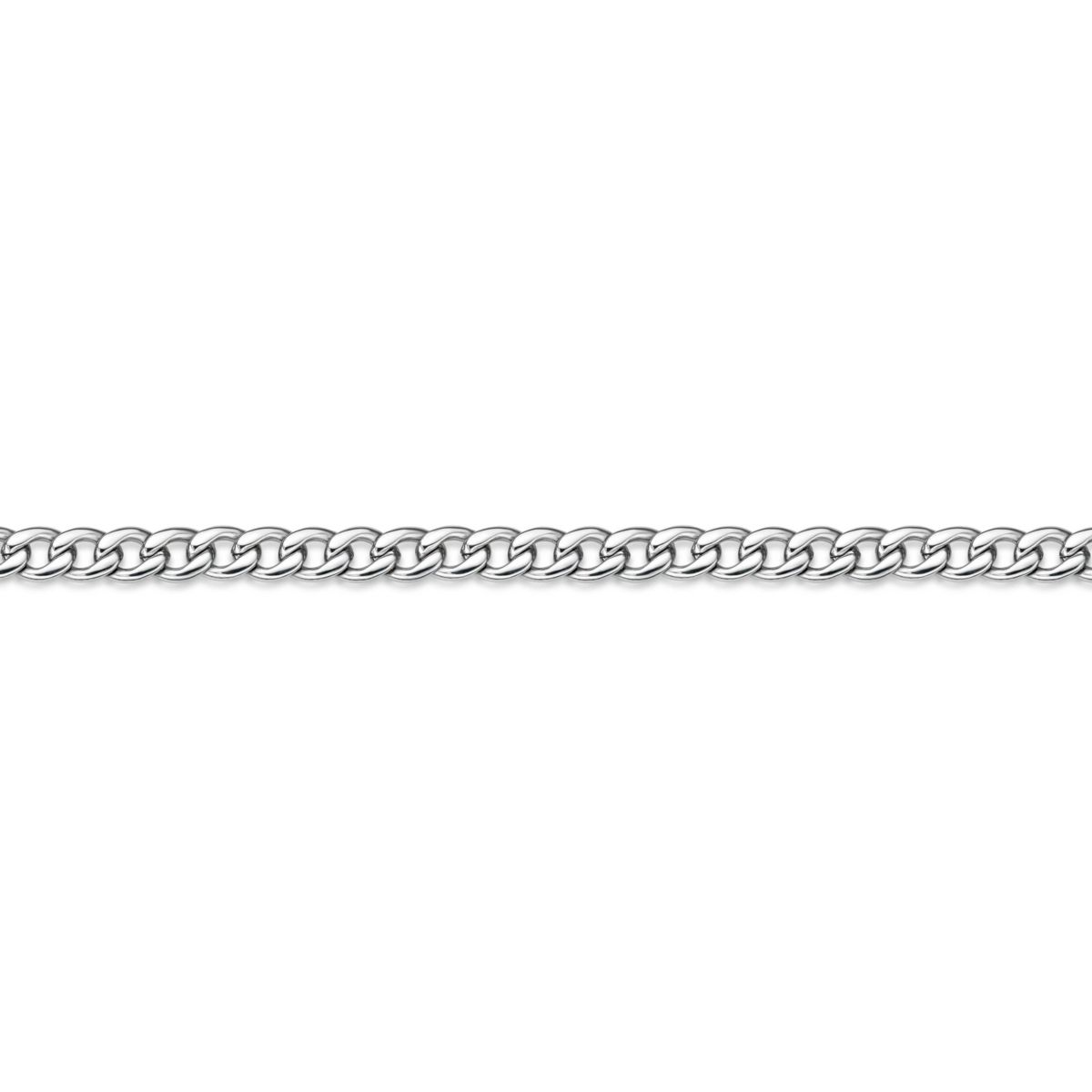 Stainless Steel 7 mm Curb Chain Necklace