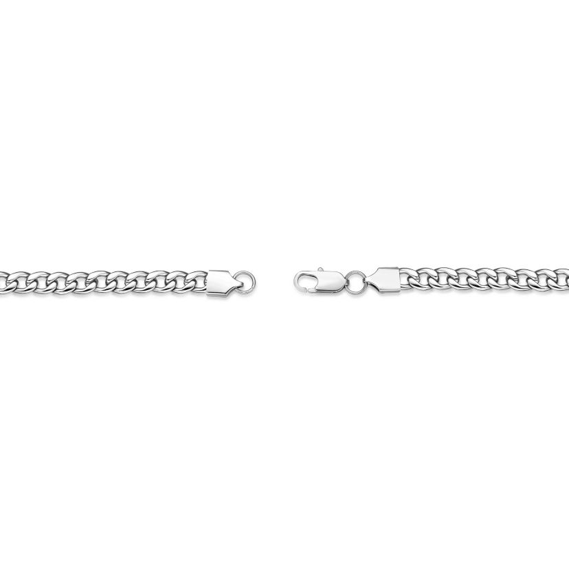Stainless Steel 7 mm Curb Chain Necklace