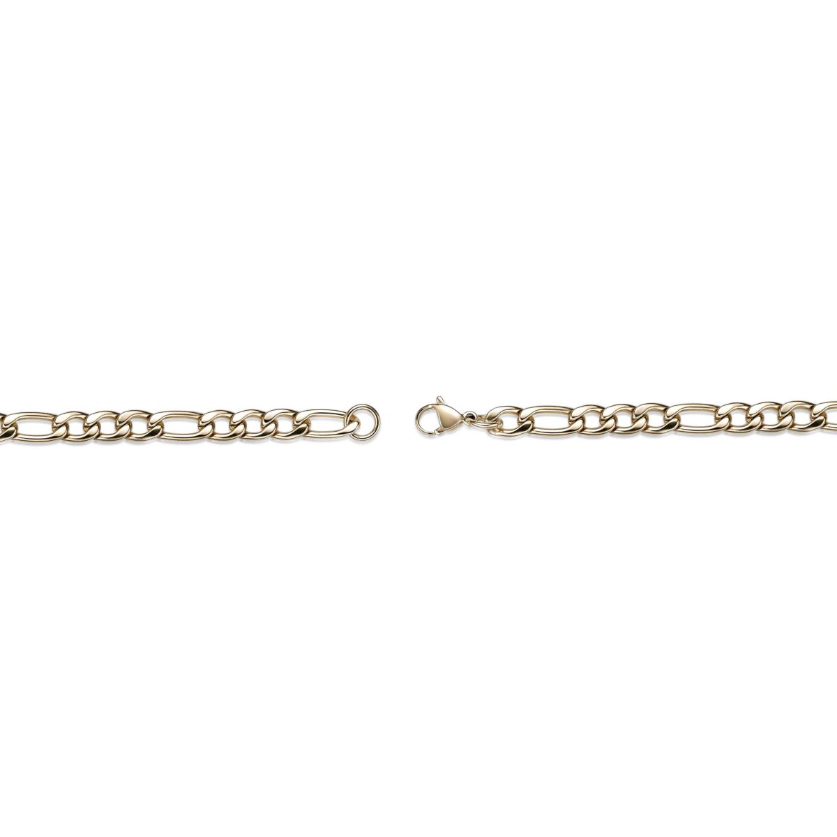 Stainless Steel 3mm Figaro Chain Necklace