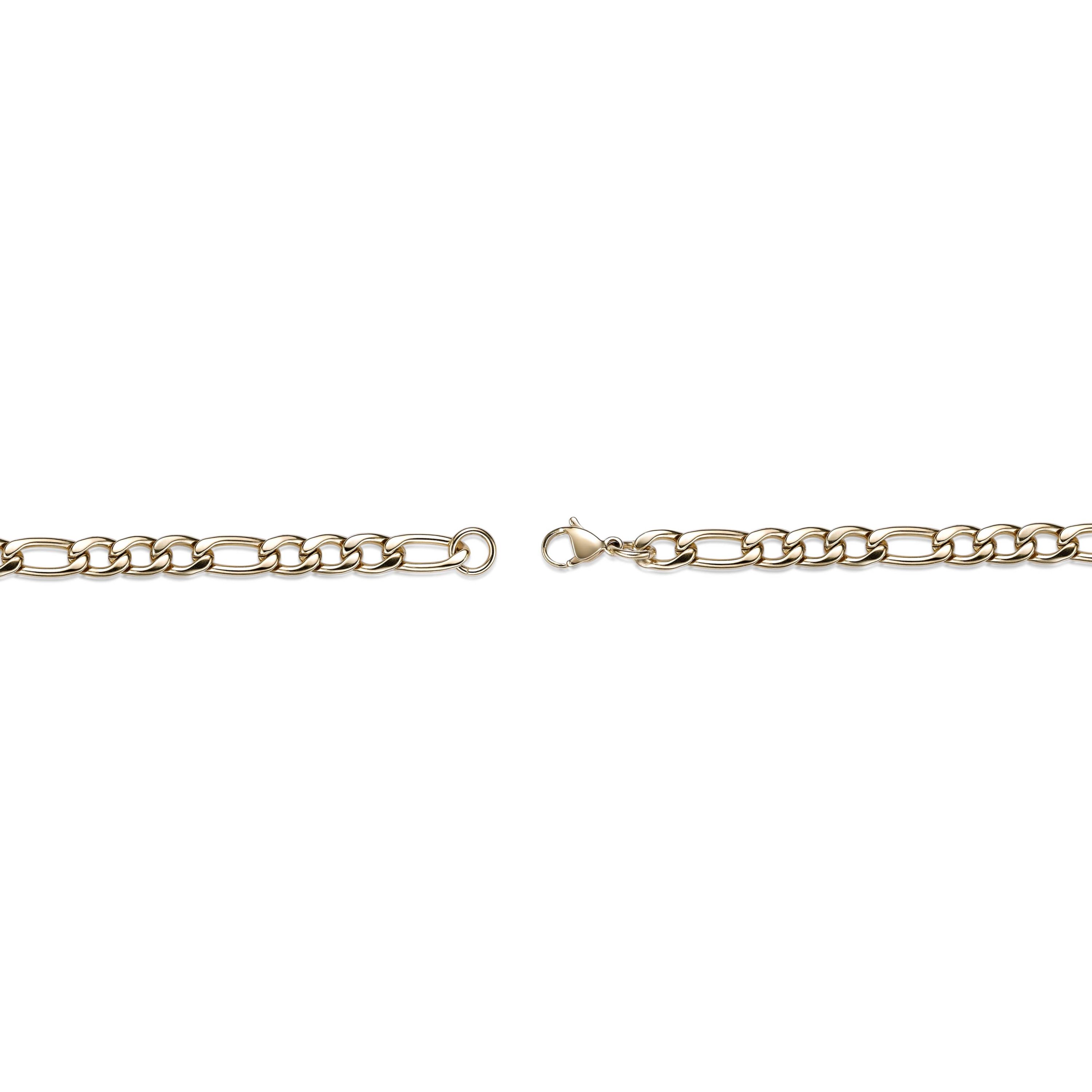 Stainless Steel 3mm Figaro Chain Necklace