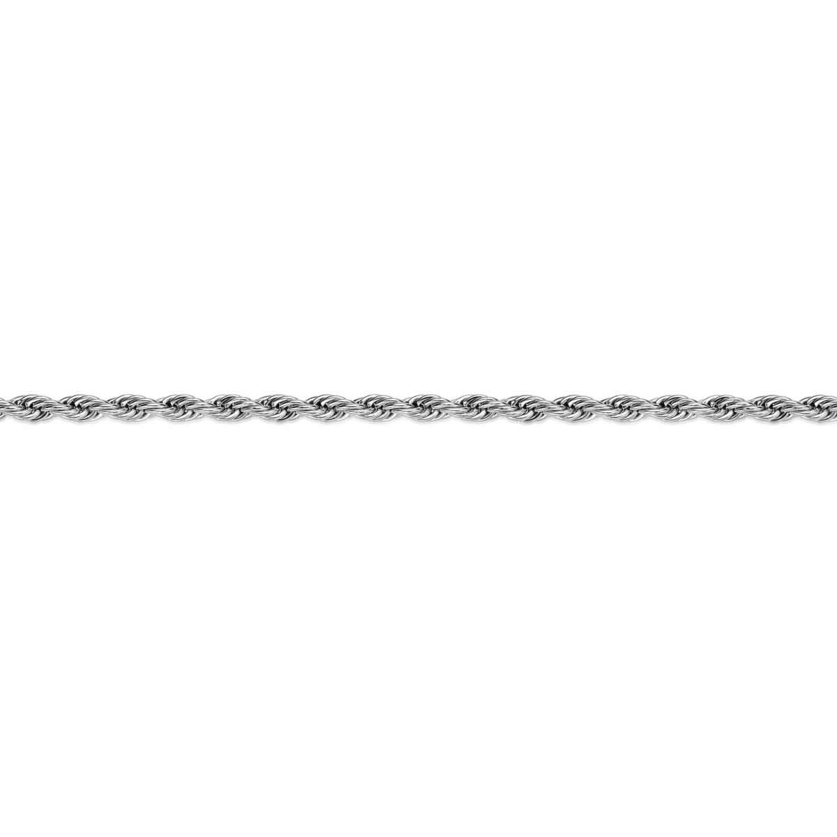 Stainless Steel 6mm Rope Chain Necklace
