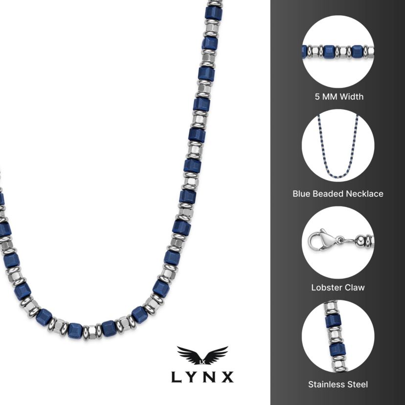 Stainless Steel Bead Chain Necklace