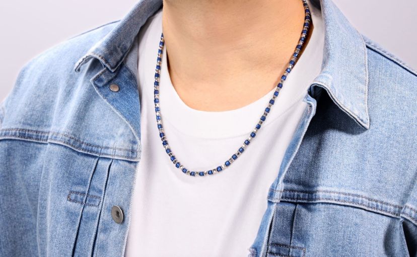 Stainless Steel Bead Chain Necklace