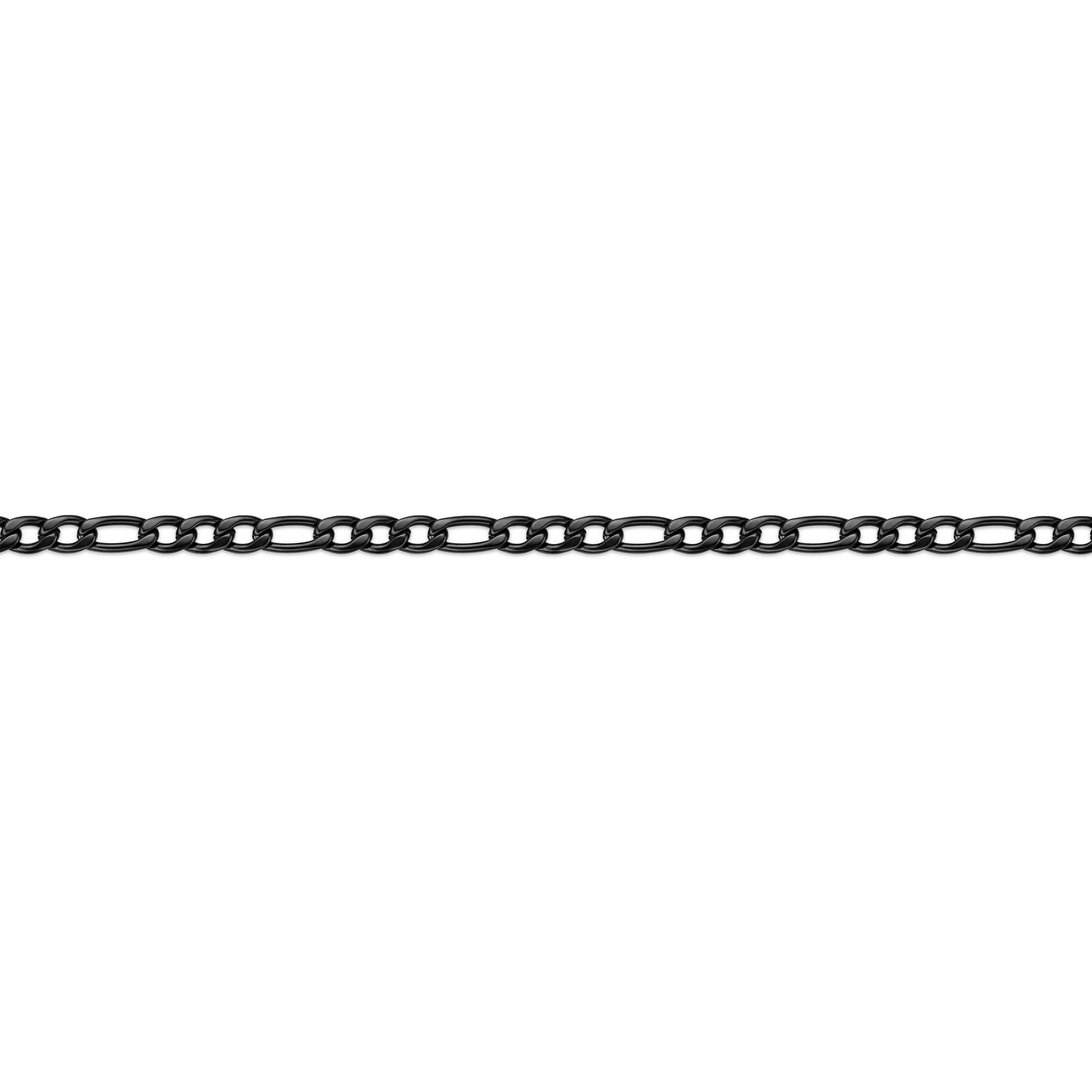Stainless Steel 6mm Figaro Chain Necklace