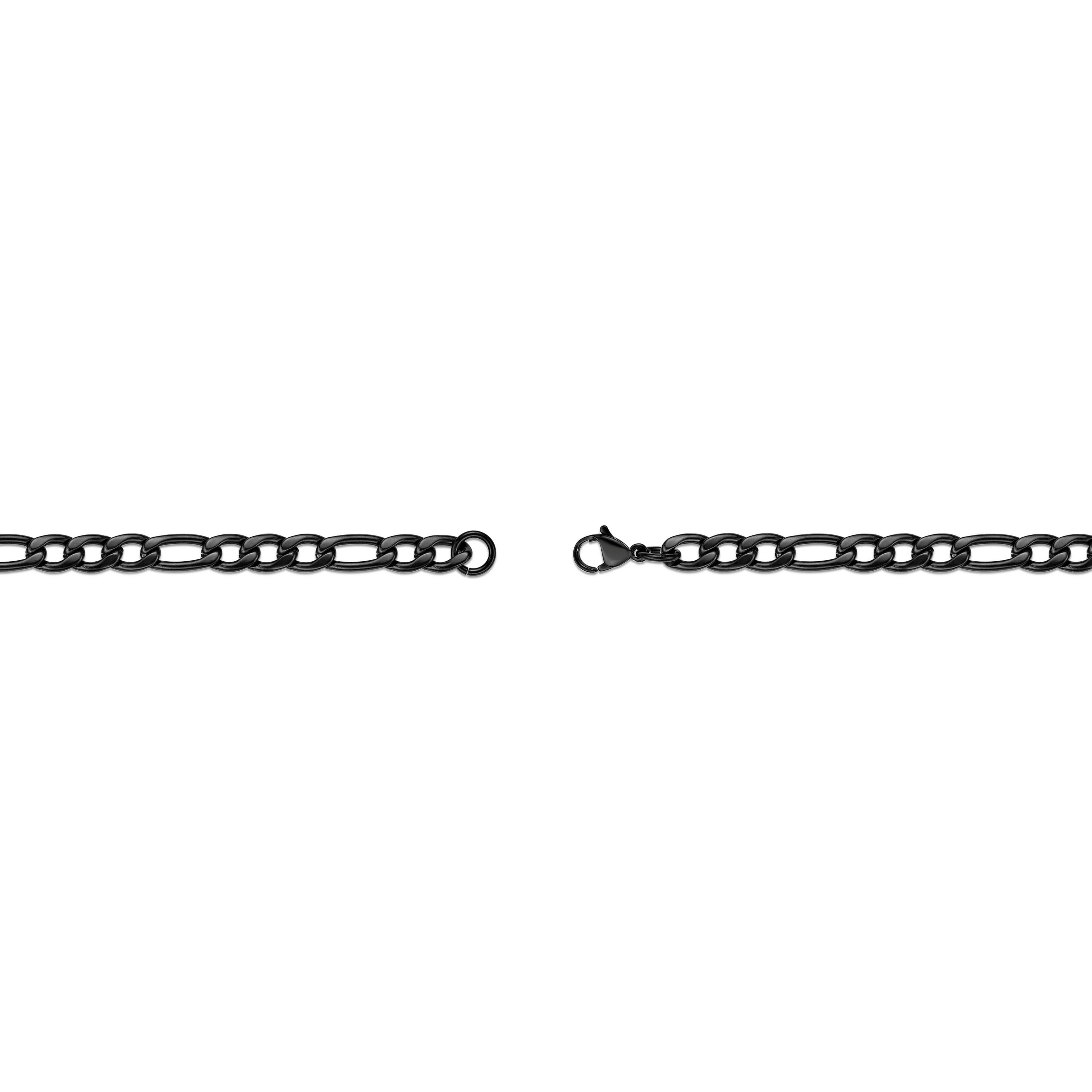 Stainless Steel 6mm Figaro Chain Necklace