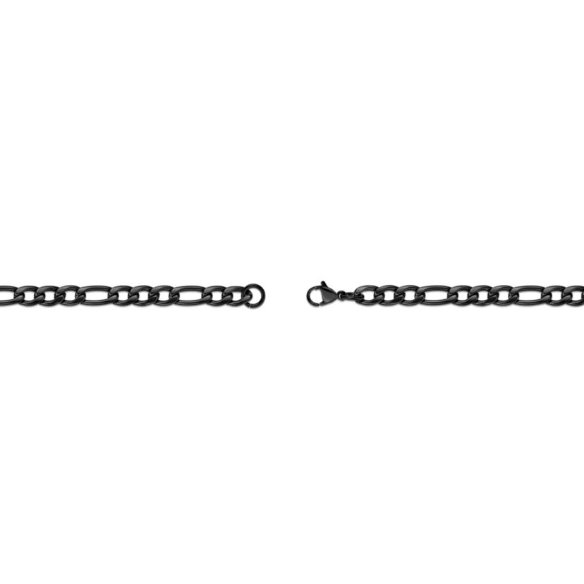 Stainless Steel 6mm Figaro Chain Necklace