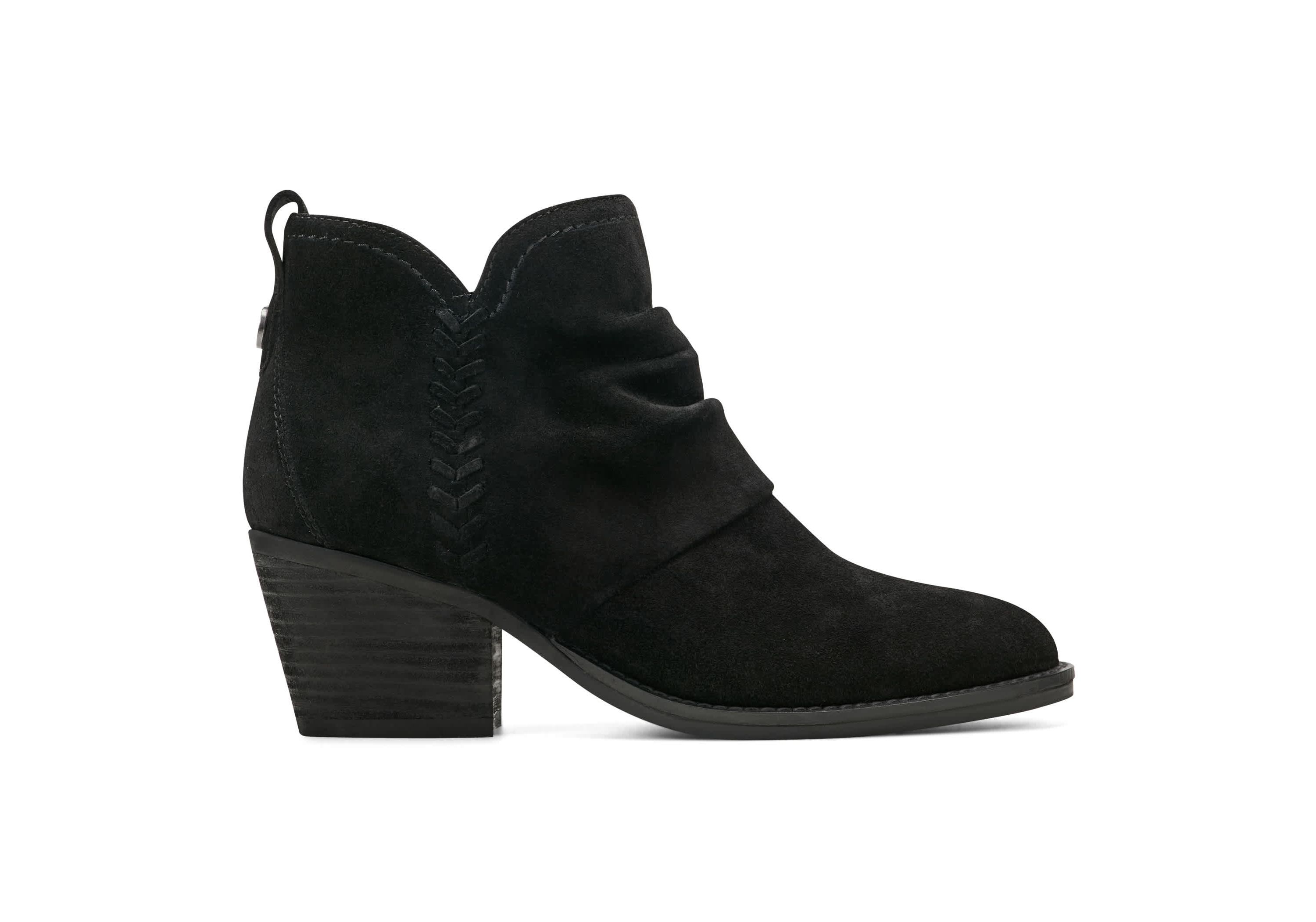 Chandy Block Heel Casual Ankle Booties