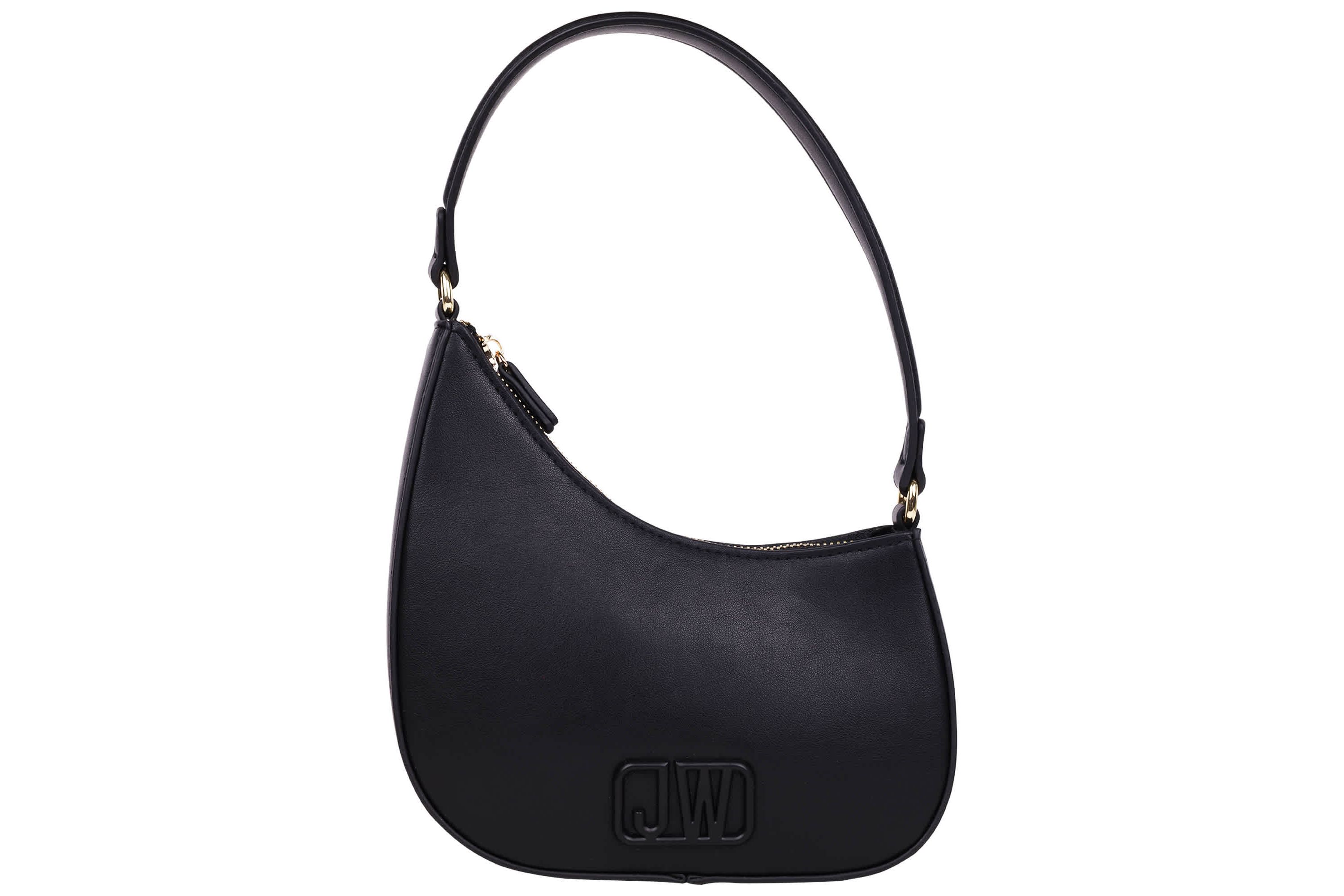 Jason Wu Smooth PU Shoulder Bag with Tonal 3D Logo