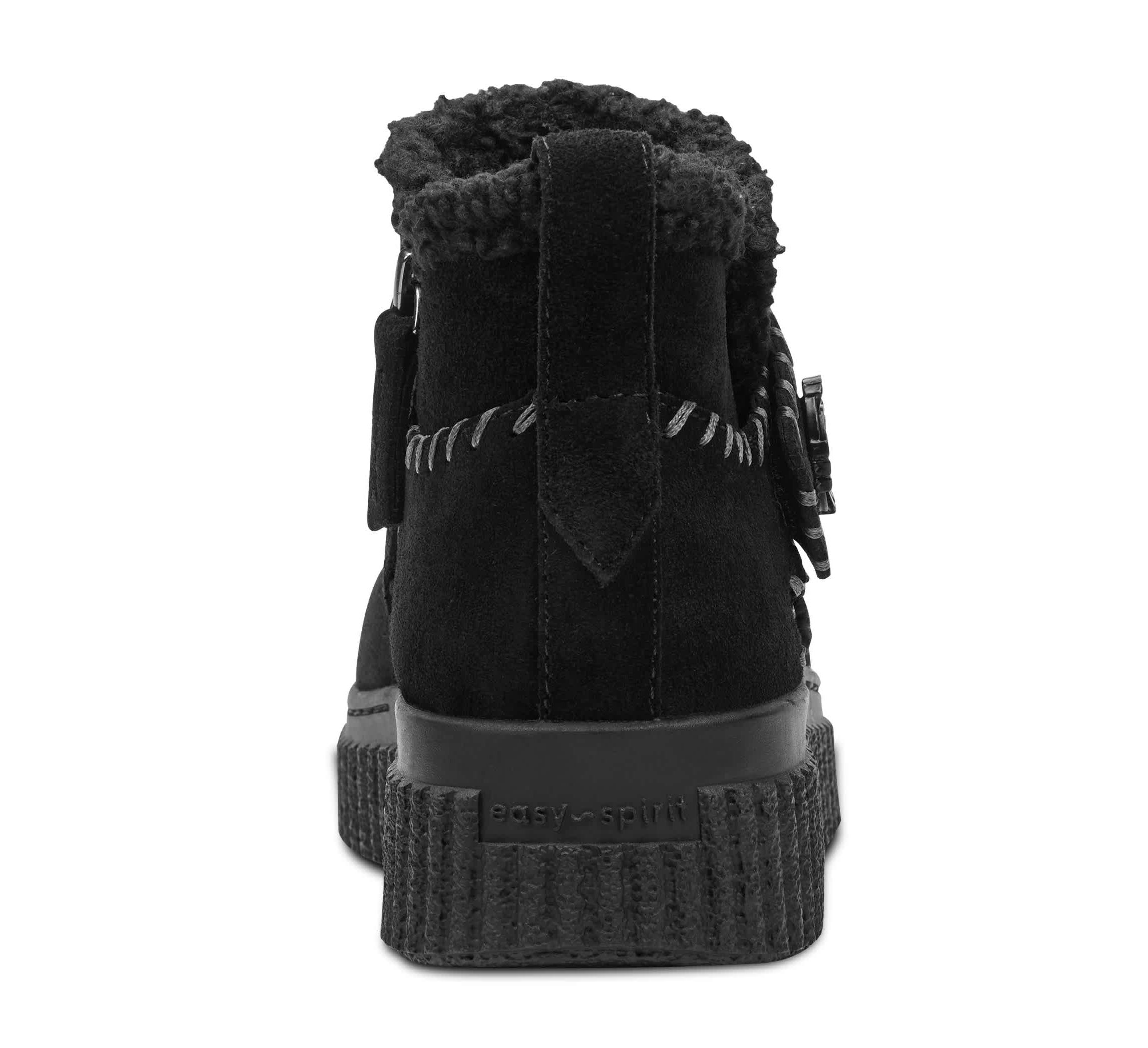 Brendan Round Toe Side Zip Casual Booties