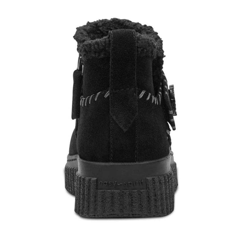 Brendan Round Toe Side Zip Casual Booties