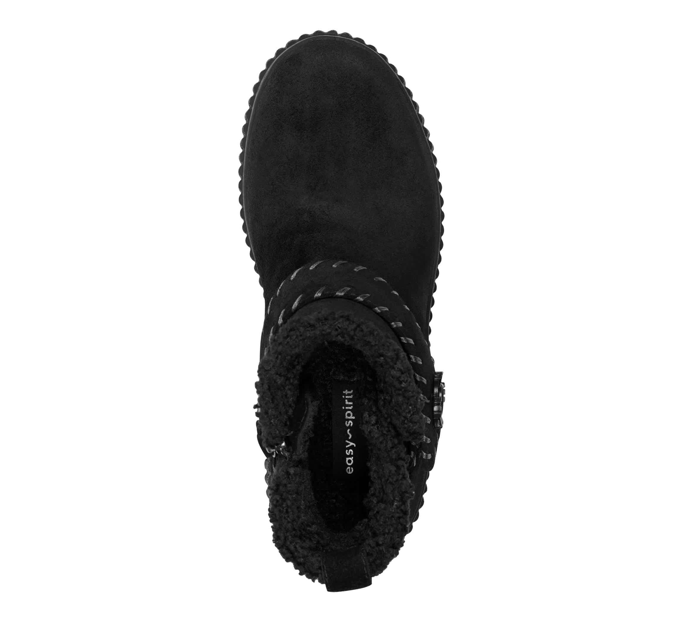 Brendan Round Toe Side Zip Casual Booties