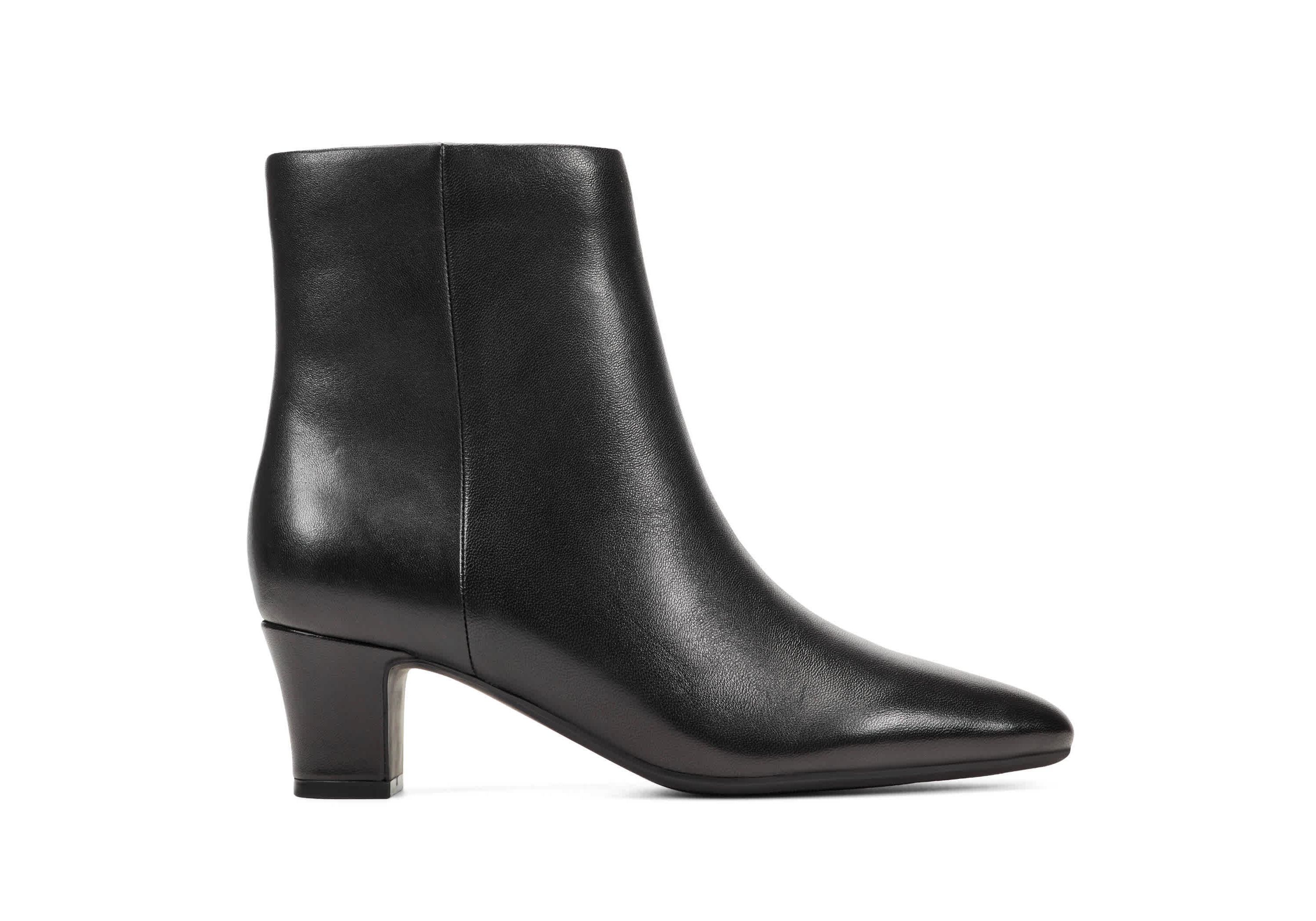 Isra eFlex Block Heel Dress Ankle Booties