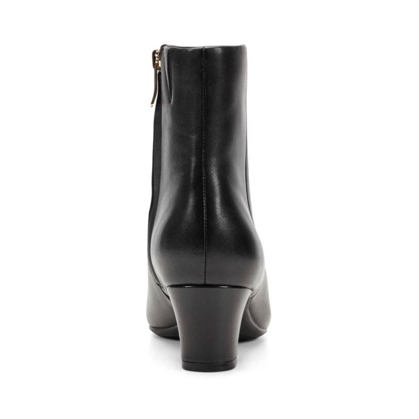 Isra eFlex Block Heel Dress Ankle Booties