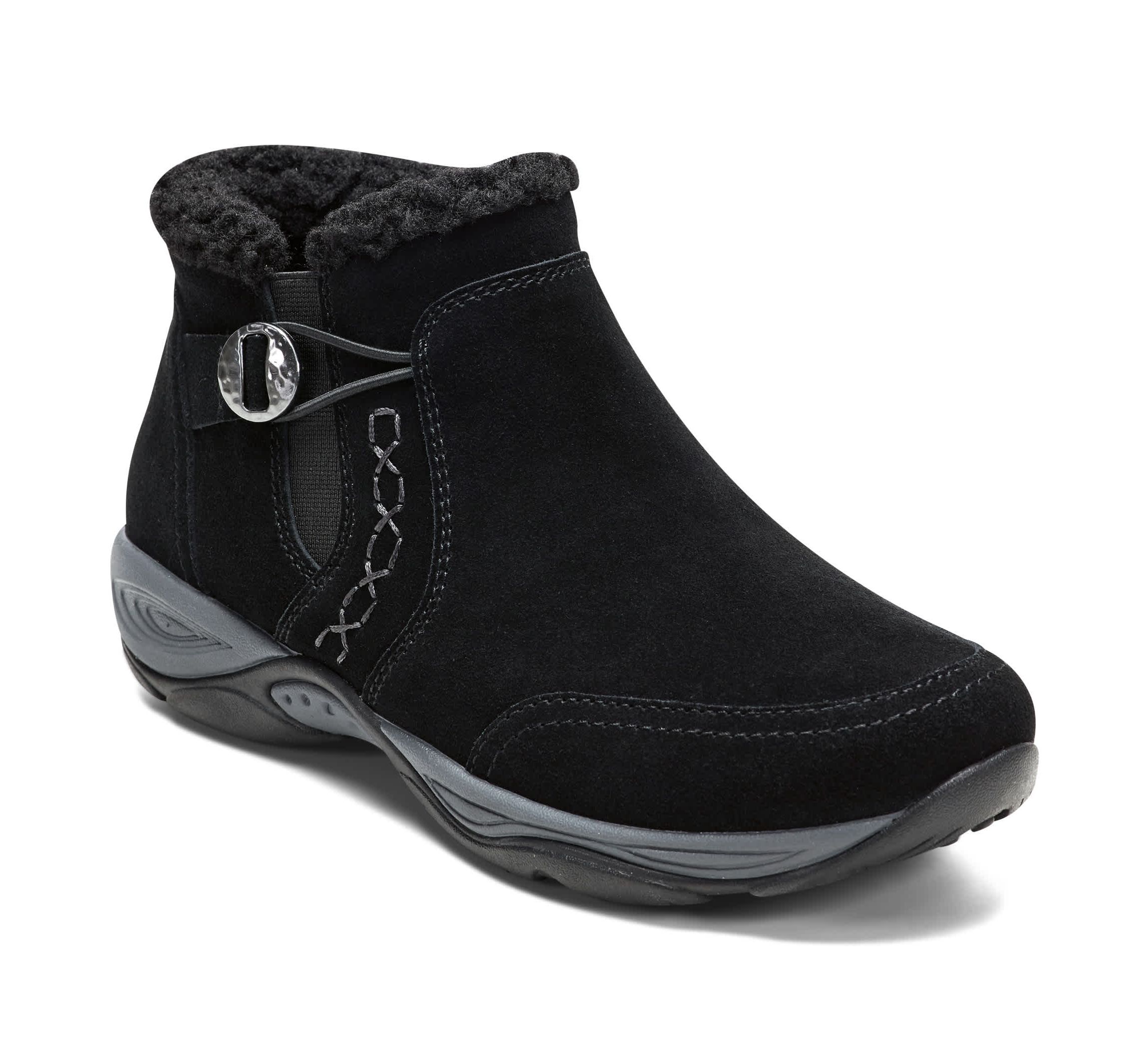 Erique Round Toe Casual Ankle Booties