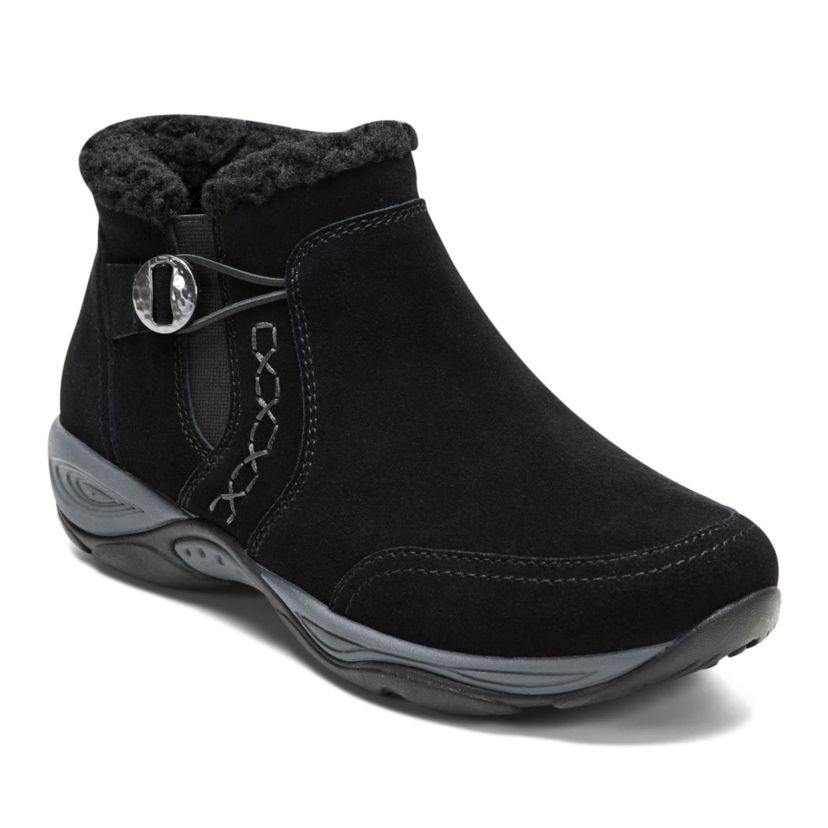 Erique Round Toe Casual Ankle Booties