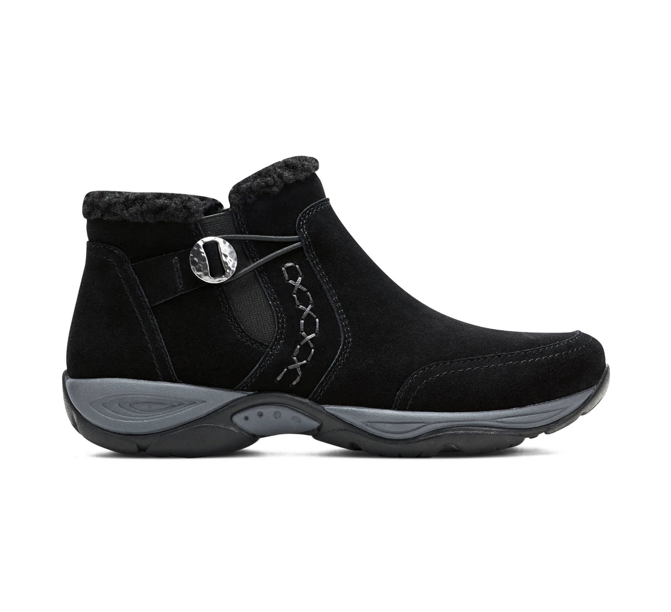 Erique Round Toe Casual Ankle Booties