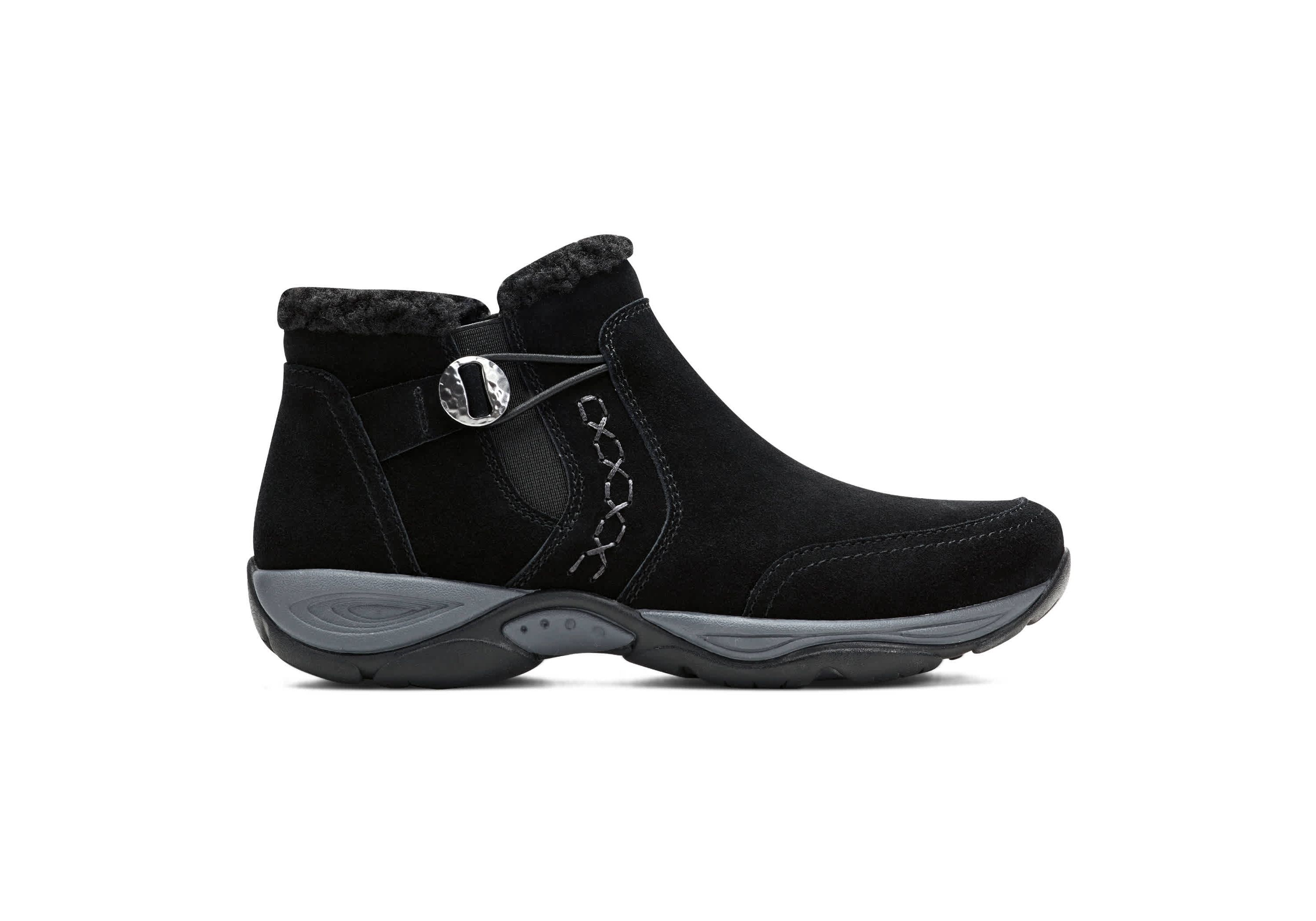 Erique Round Toe Casual Ankle Booties