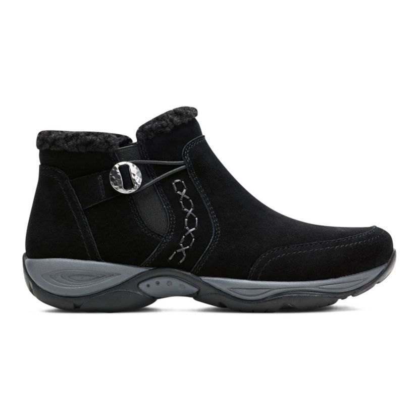 Erique Round Toe Casual Ankle Booties