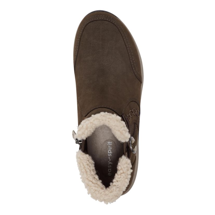 Erique Round Toe Casual Ankle Booties