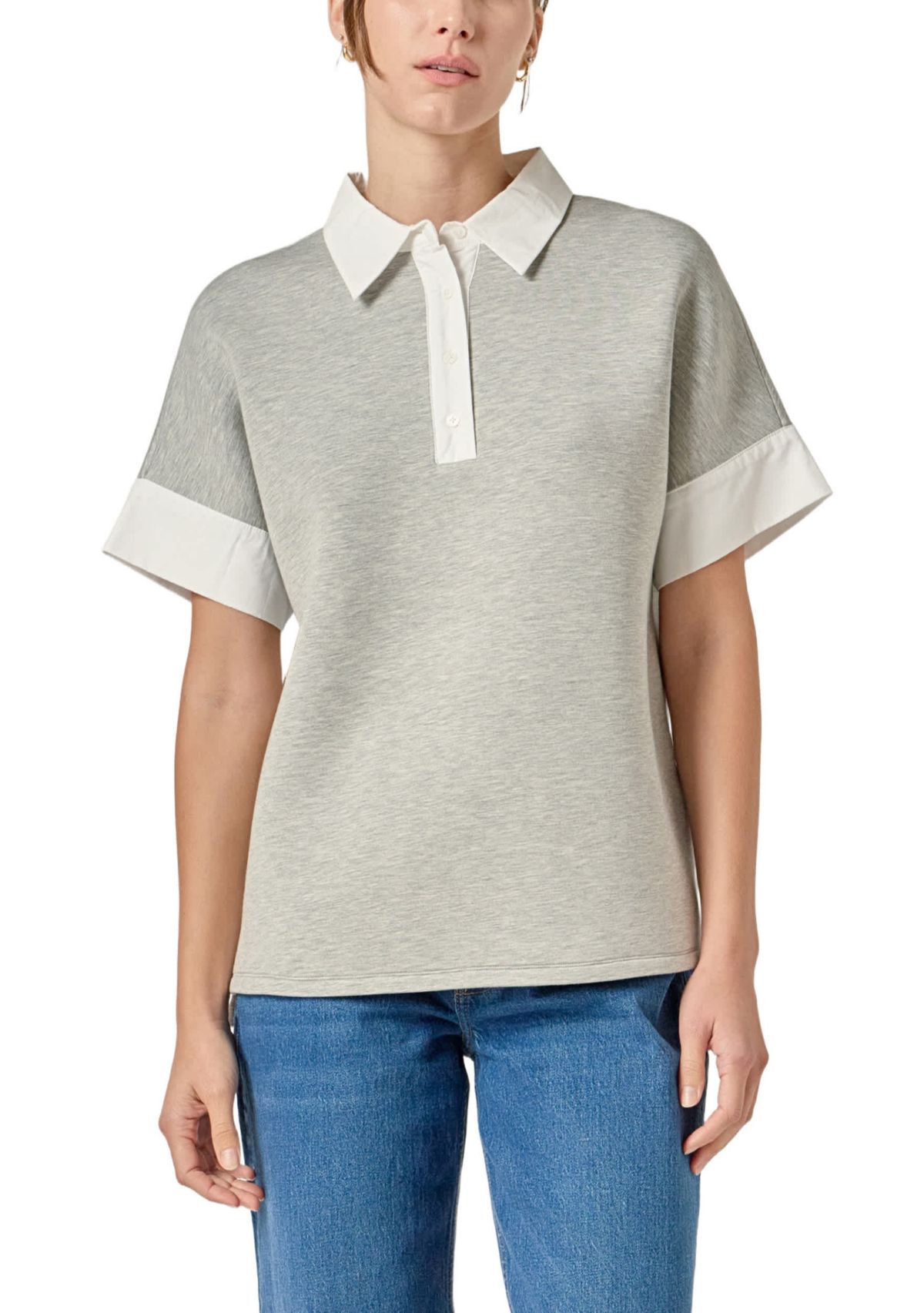 SCUBA COLLAR SWEATSHIRT