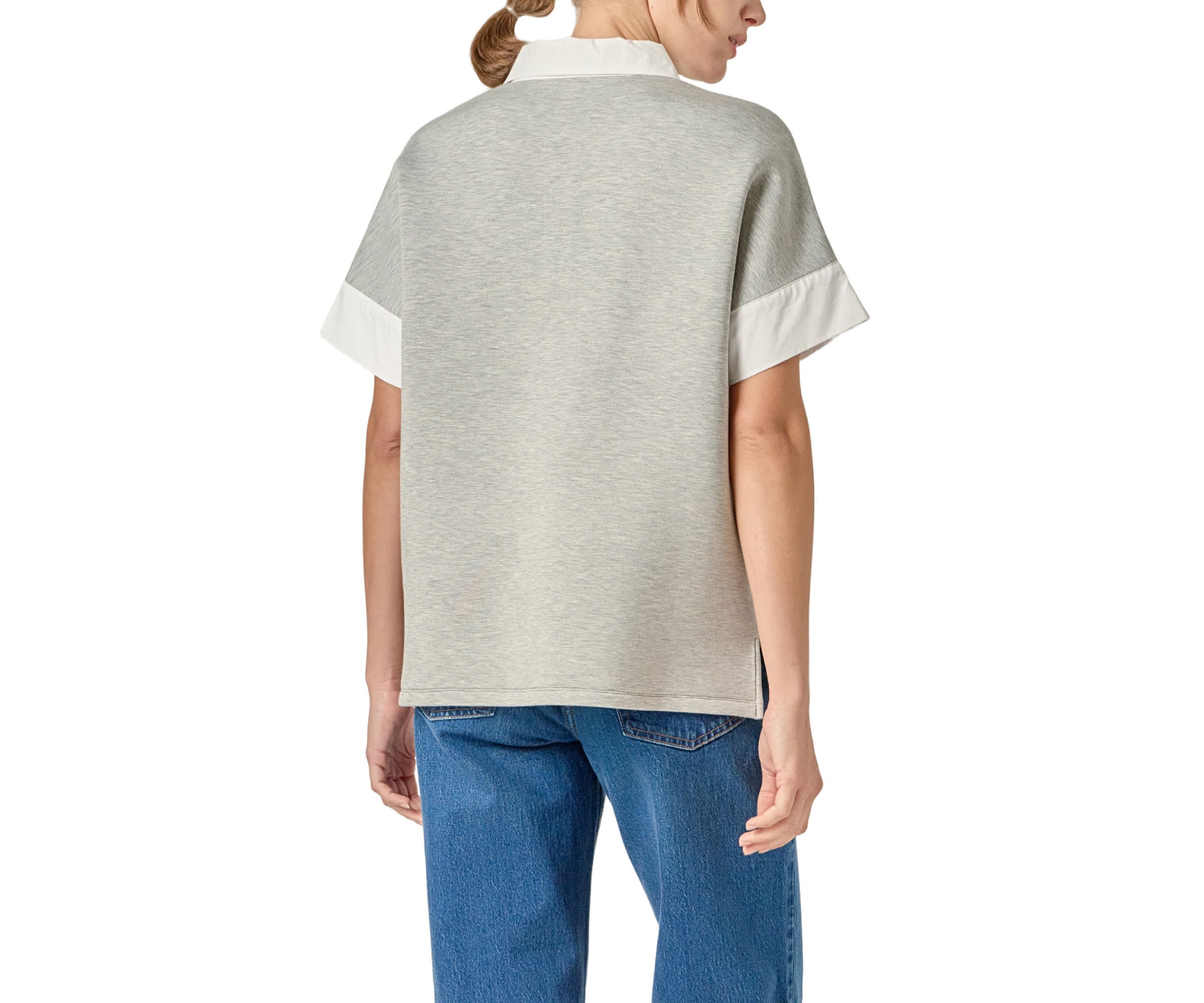SCUBA COLLAR SWEATSHIRT