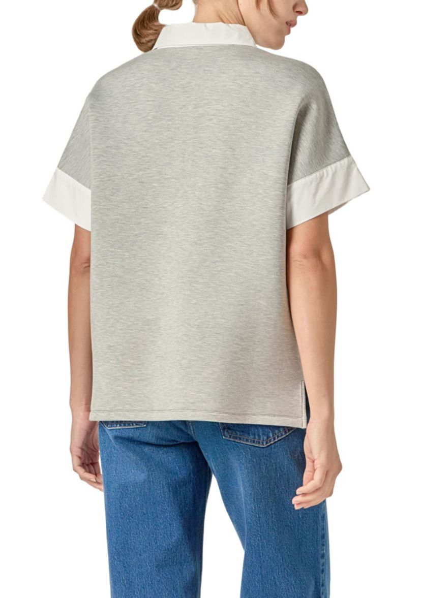 SCUBA COLLAR SWEATSHIRT