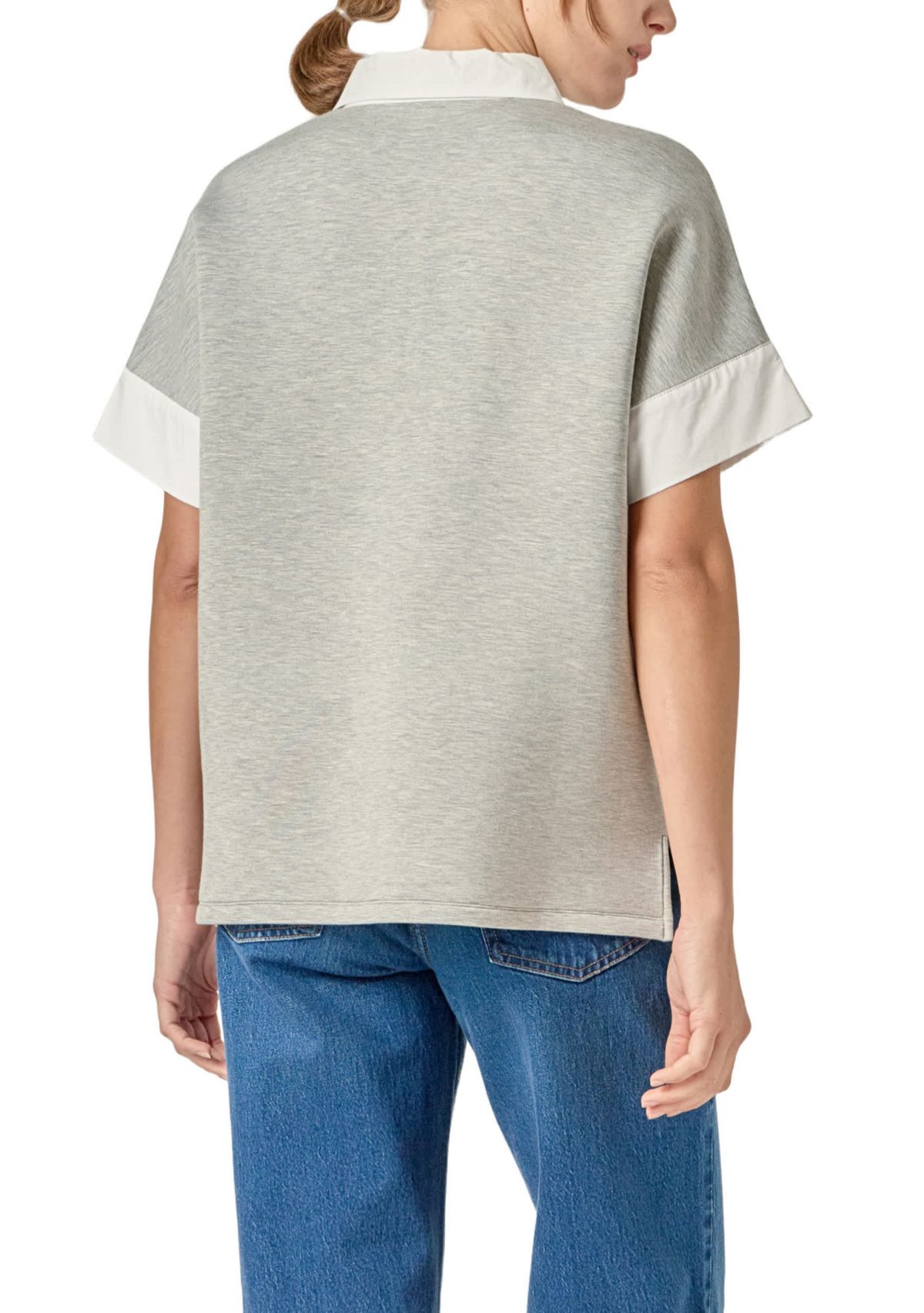 SCUBA COLLAR SWEATSHIRT