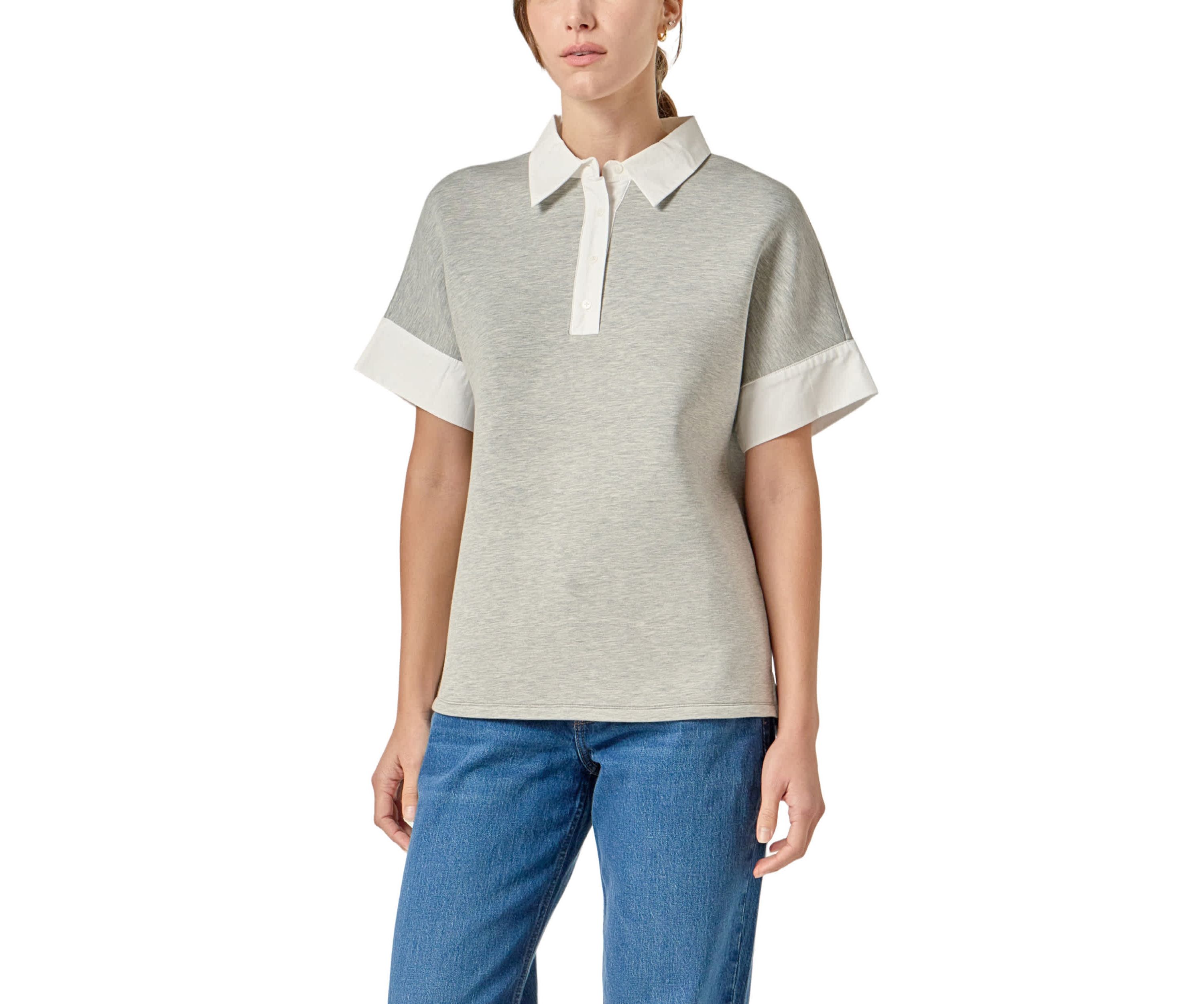 SCUBA COLLAR SWEATSHIRT