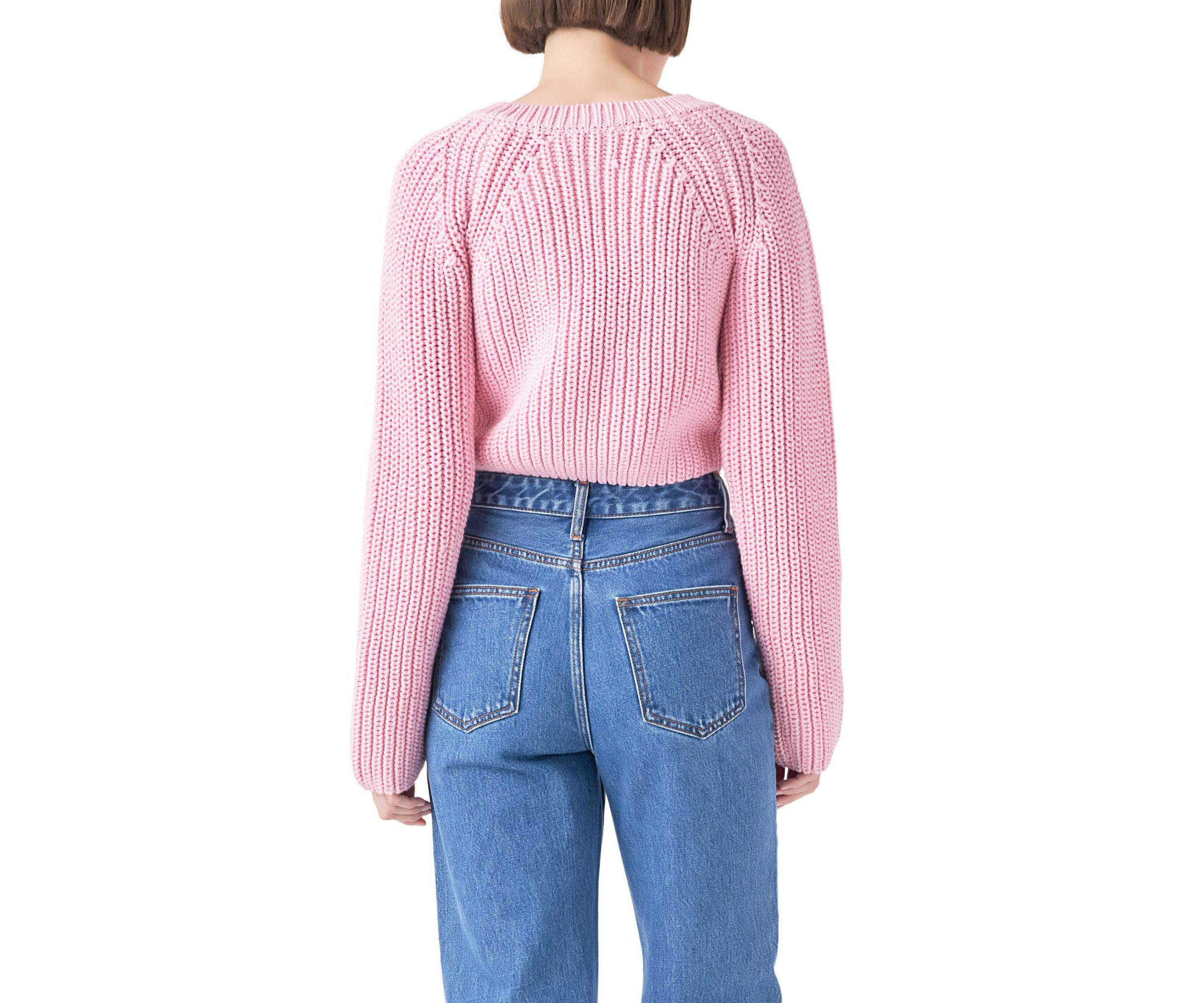 V-neck Knit Sweater
