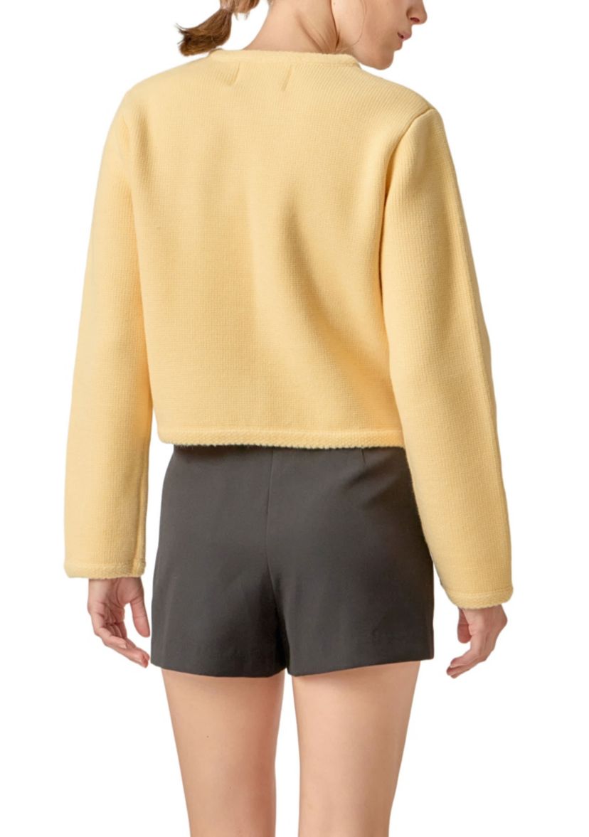 ROUND HEM CARDIGAN