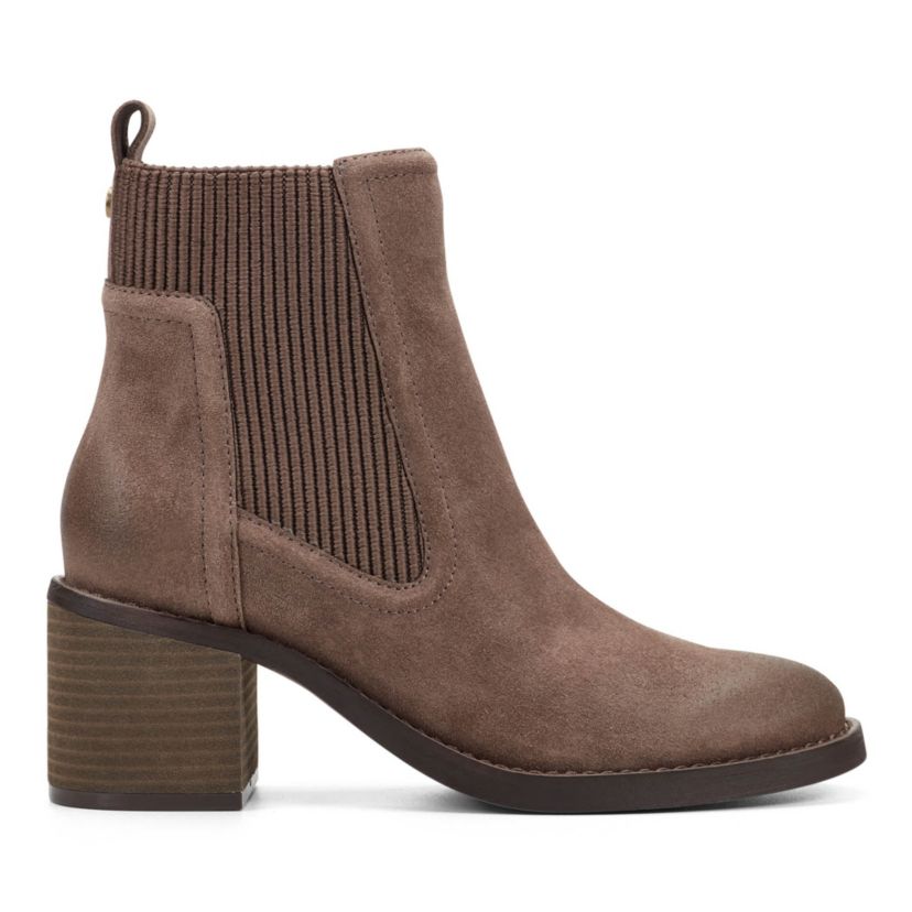 Yosline Block Heel Dress Ankle Booties