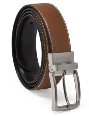 Men's STEVE MADDEN CASUAL FEATHER EDGE BELT, Small