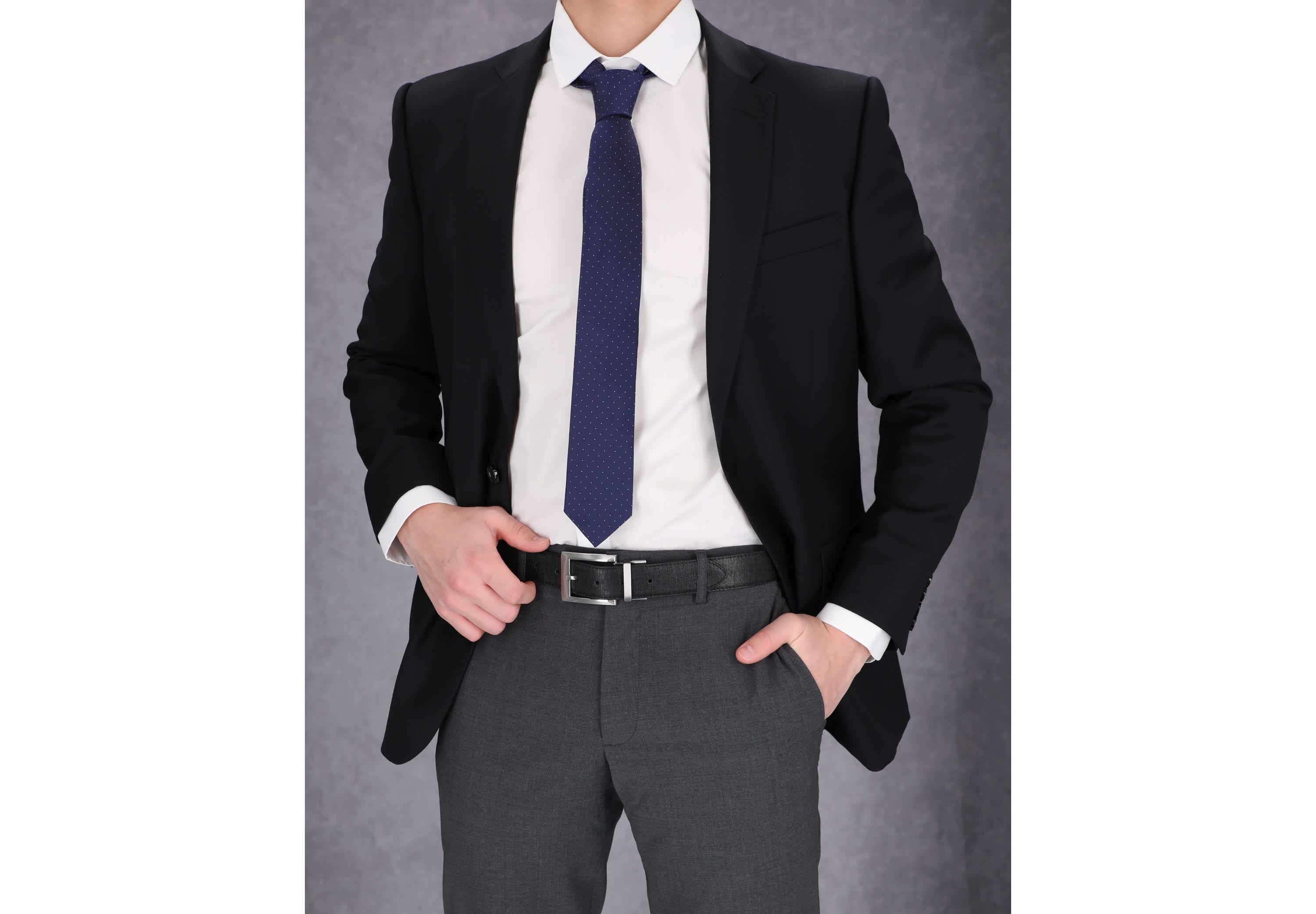 STEVE MADDEN SAFFIANO BELT