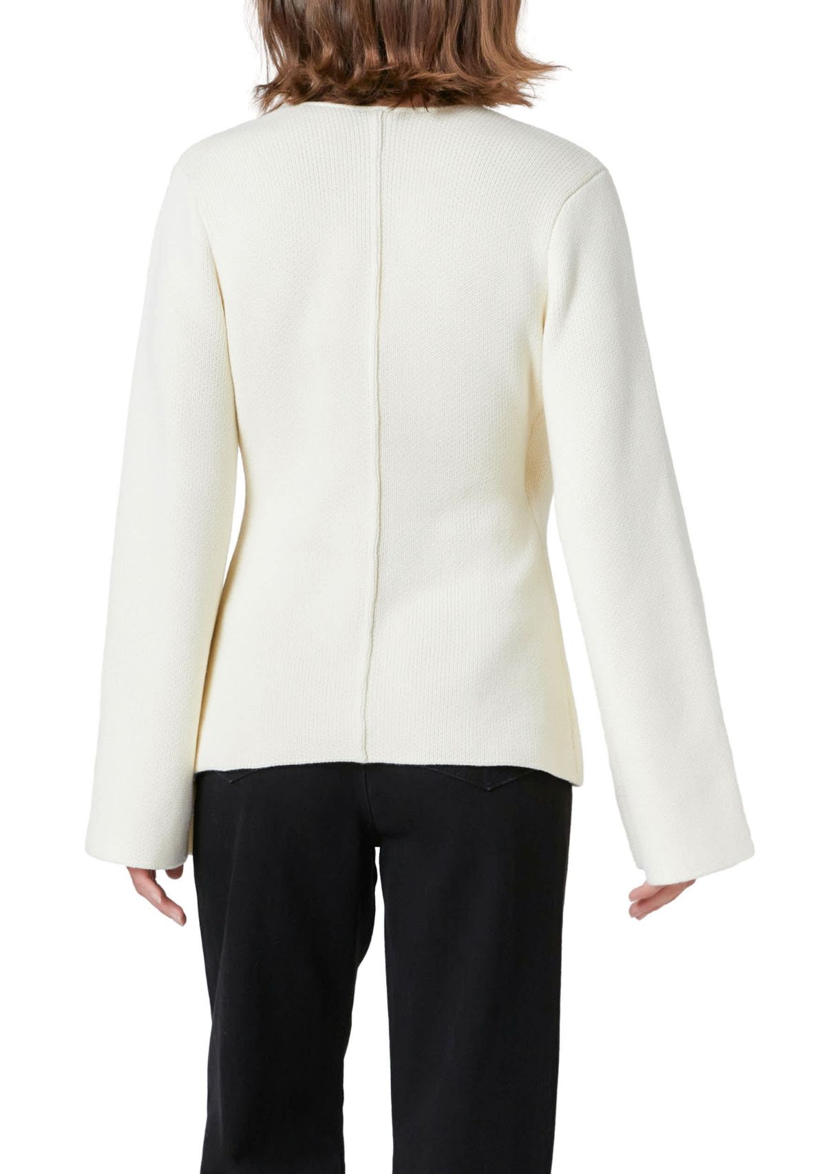 2 Button Cinched Sweater Cardigan