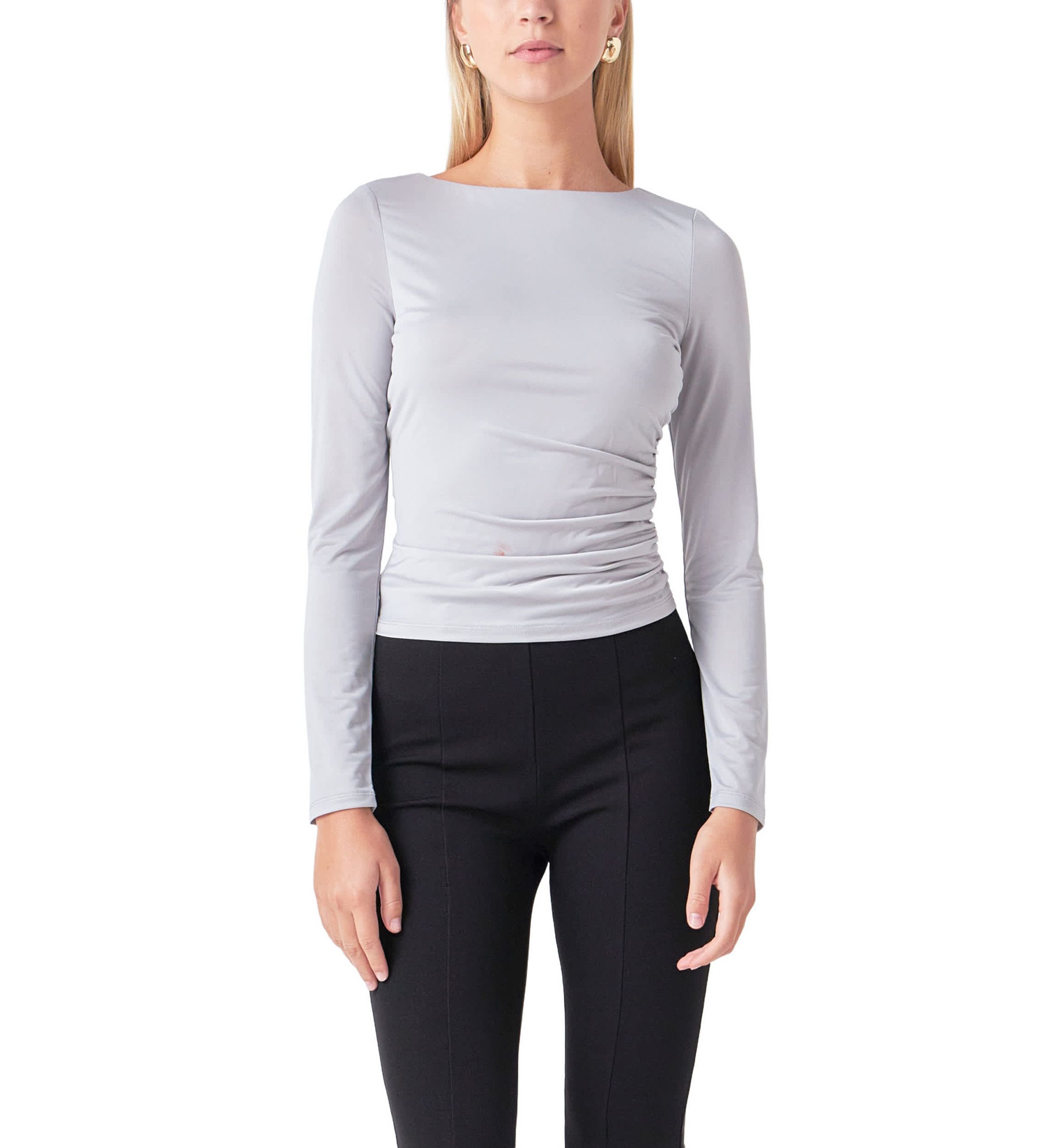 Draped Ruched Top