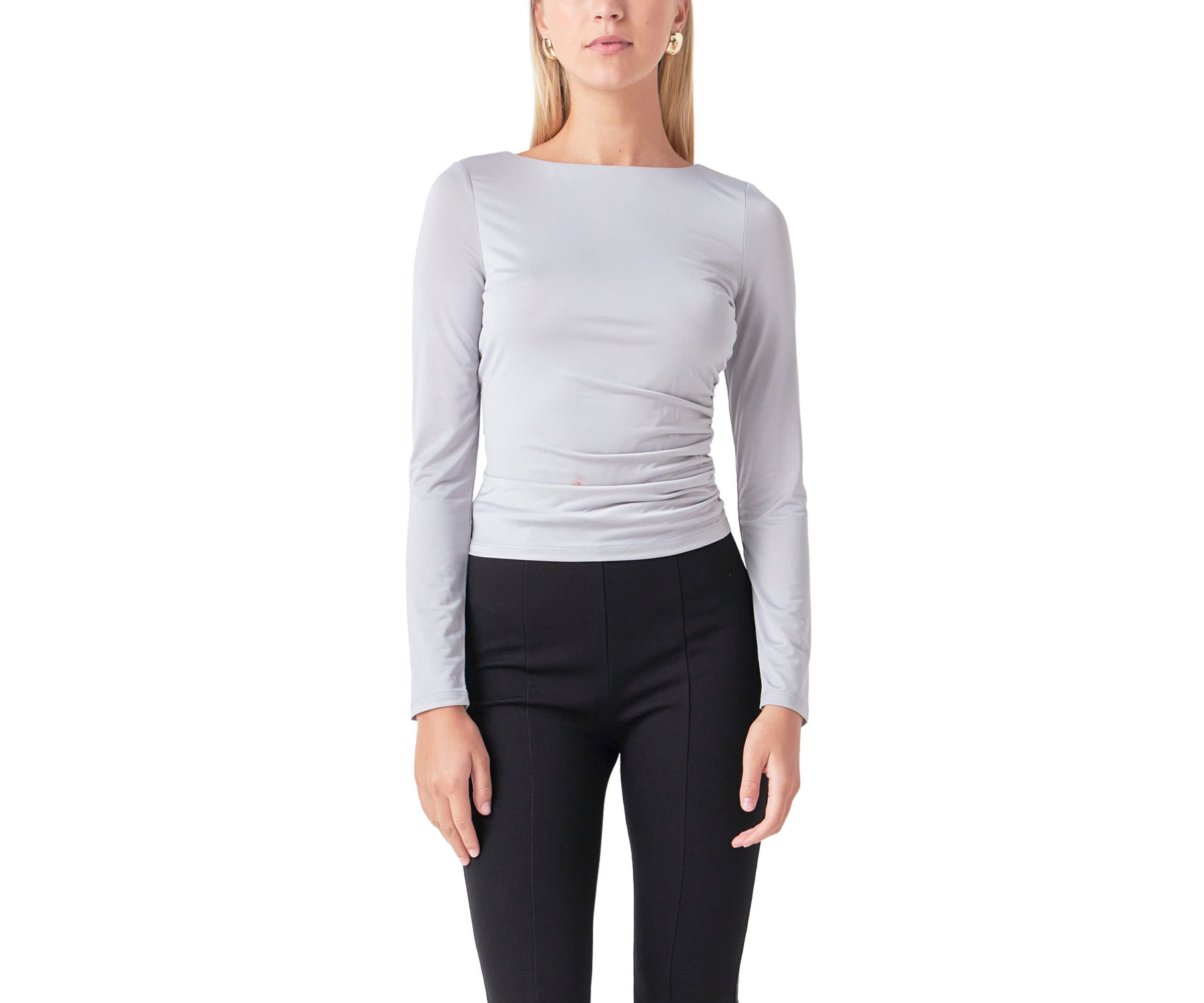 Draped Ruched Top