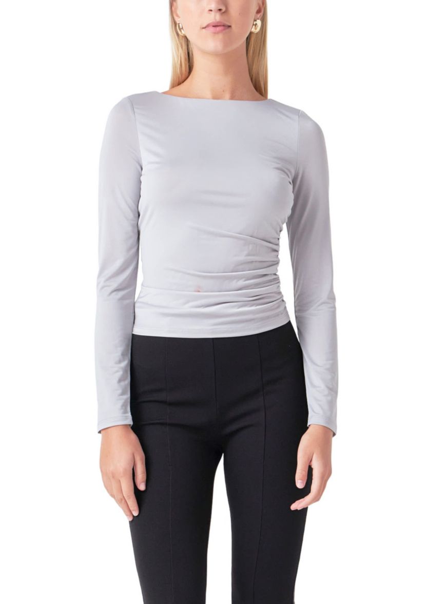 Draped Ruched Top