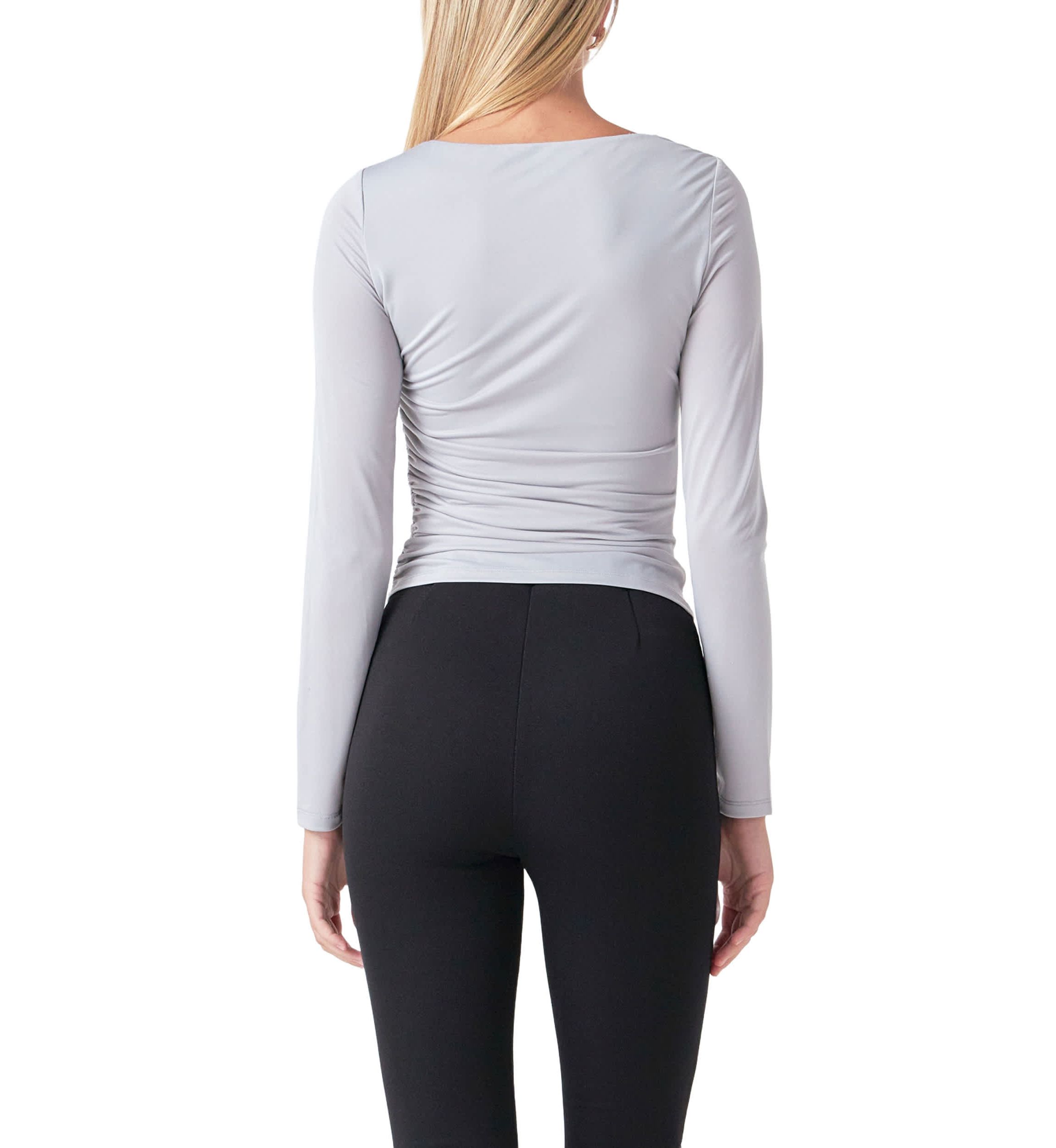 Draped Ruched Top