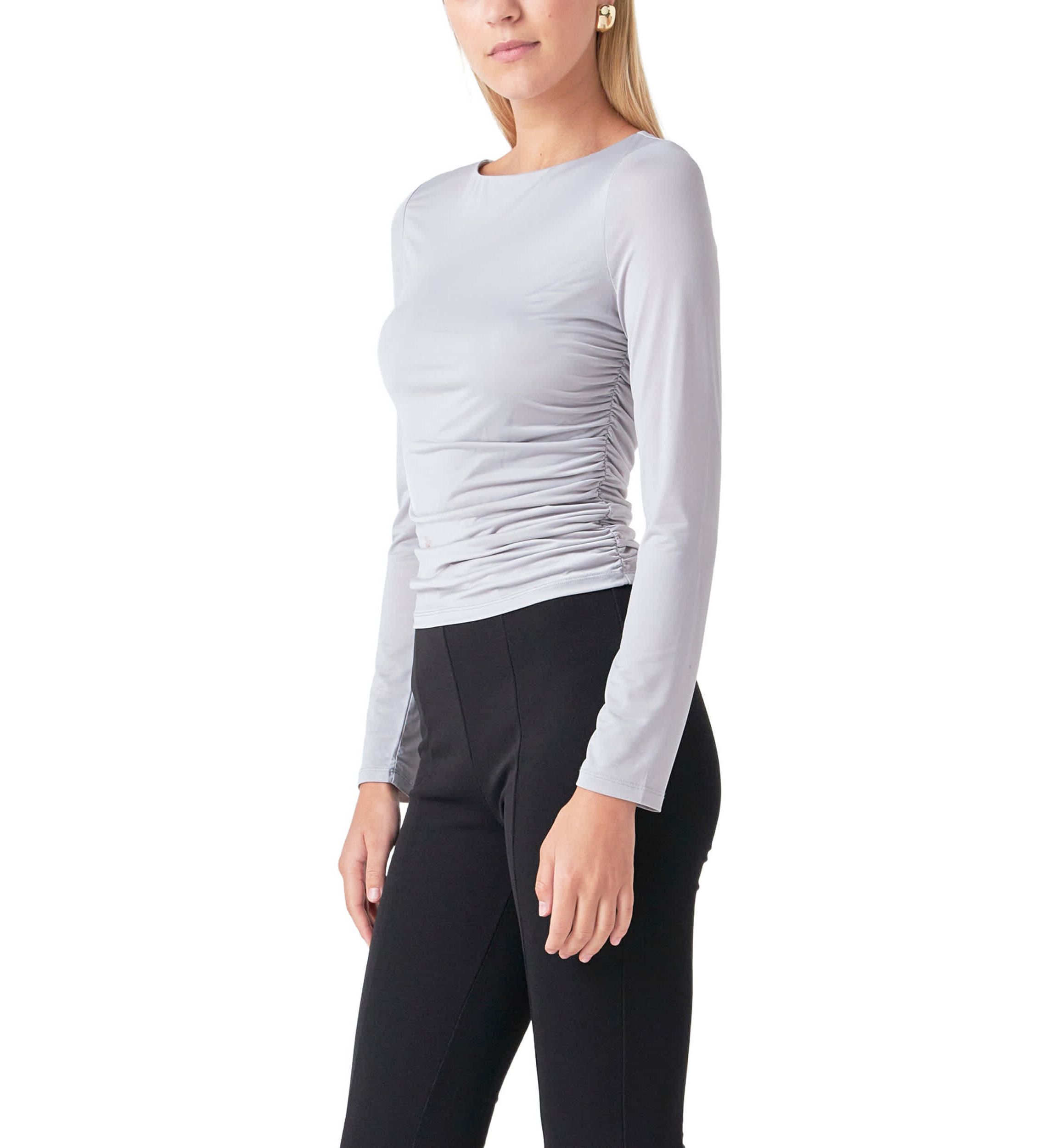 Draped Ruched Top